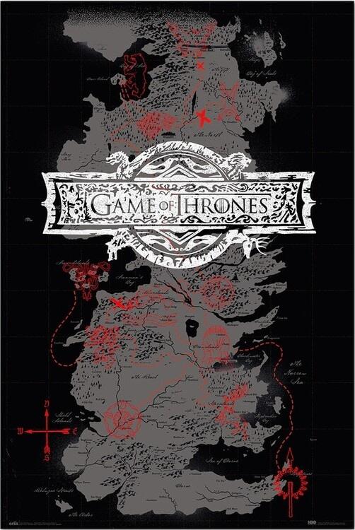 Poster, film poster Game Of Thrones 61x91,5 cm