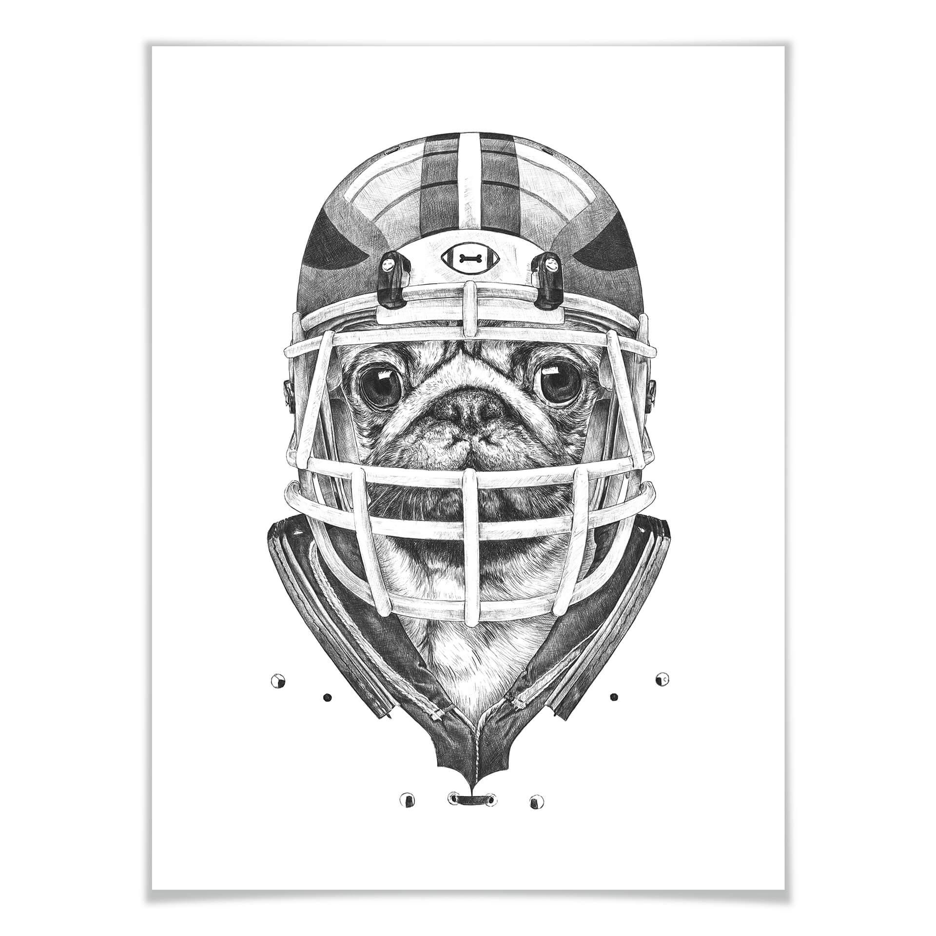 Póster Kools - Fútbol americano para carlinos