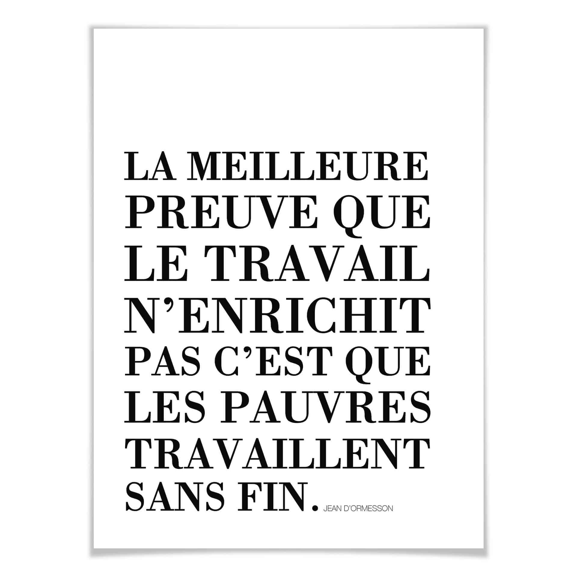 Plakat La Meilleure Preuve