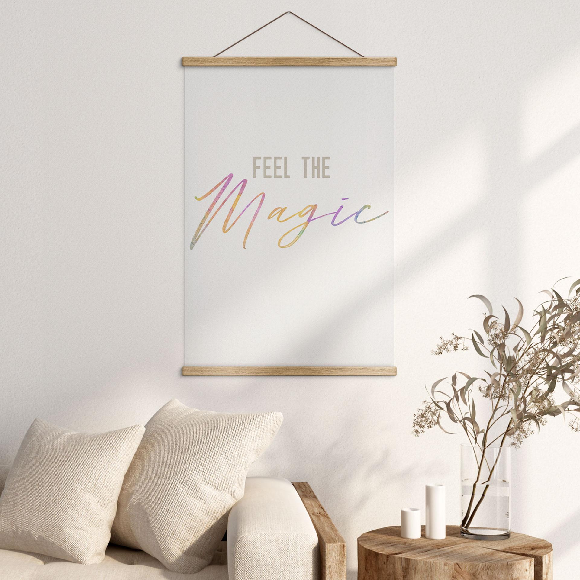 Tekstil plakat Feel the magic