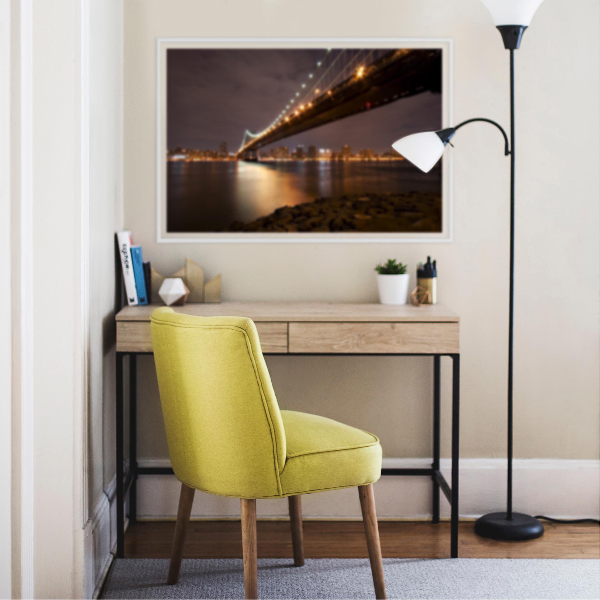 Wallprint W - Manhattan Bridge at Night