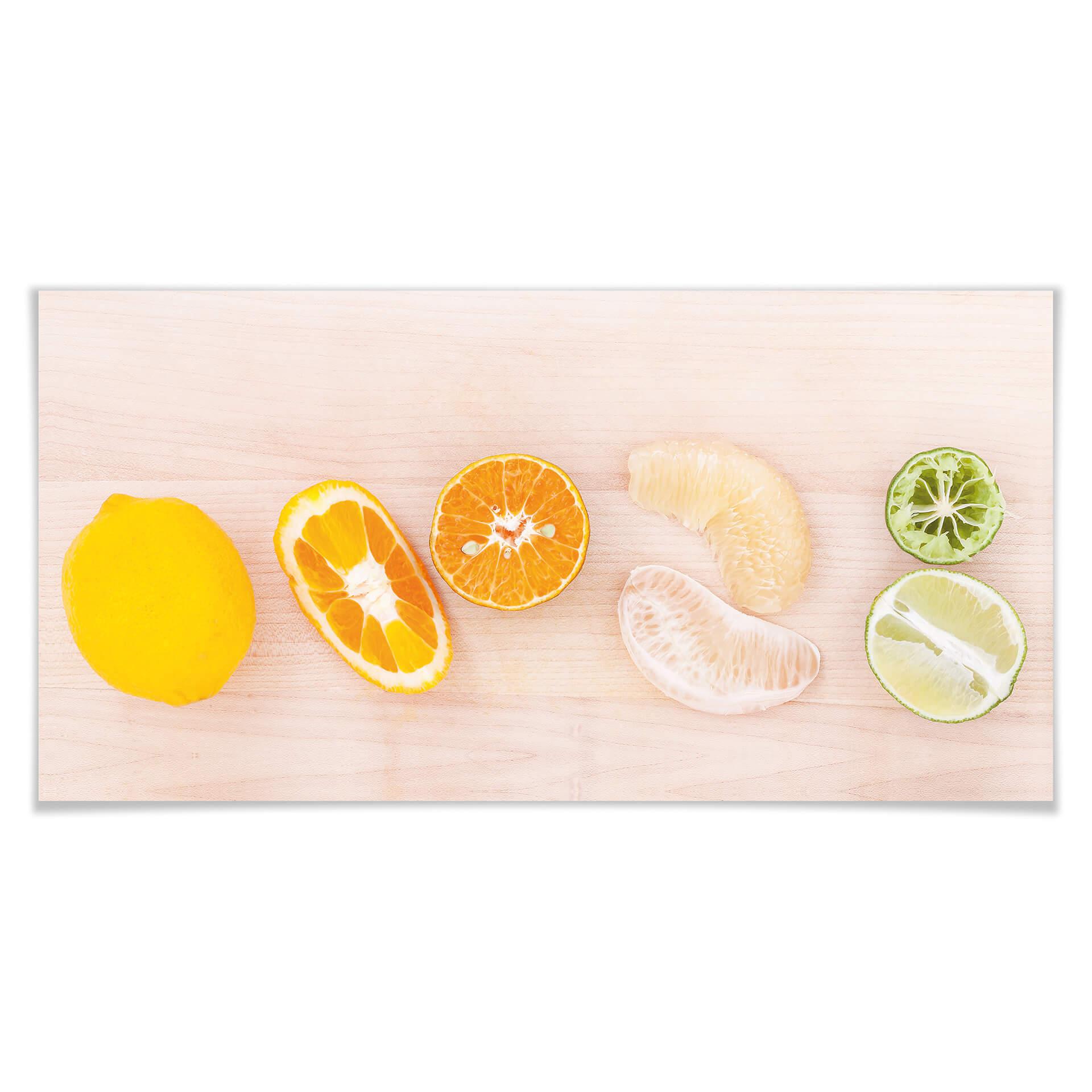 Póster Receta de limonada - Panorama