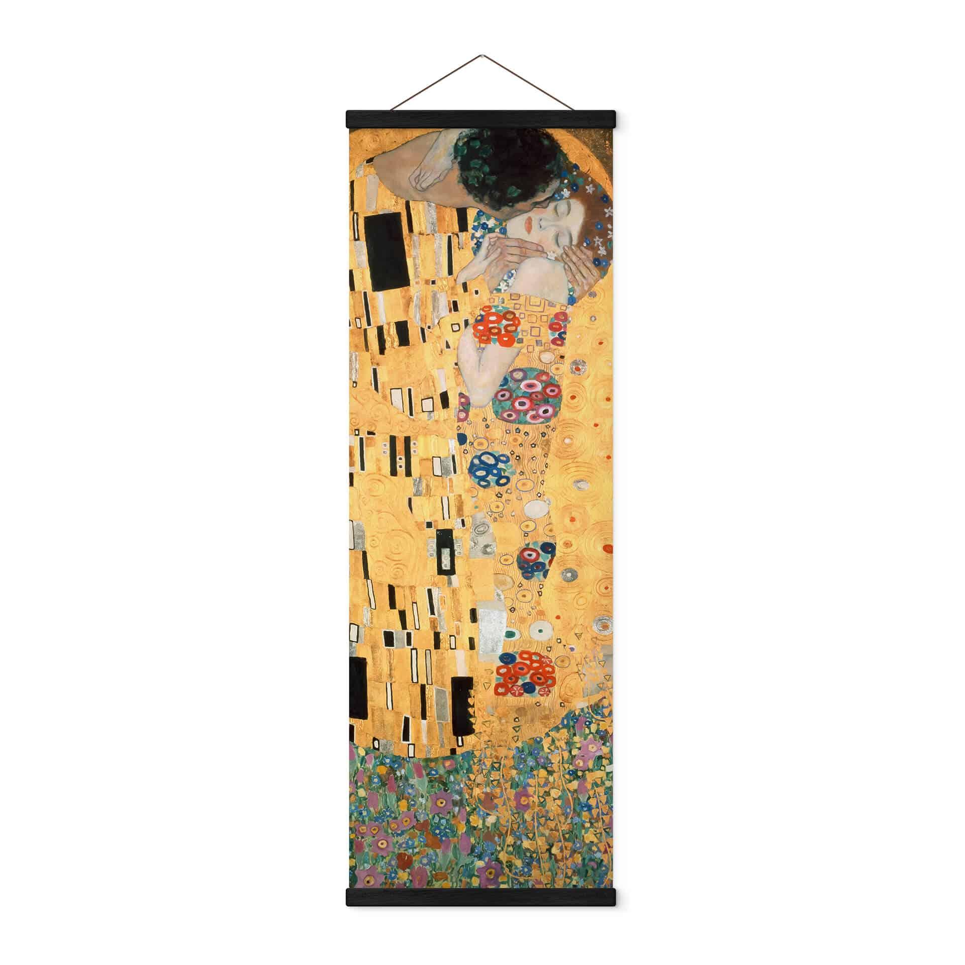 Tekstil plakat Klimt - the Kiss