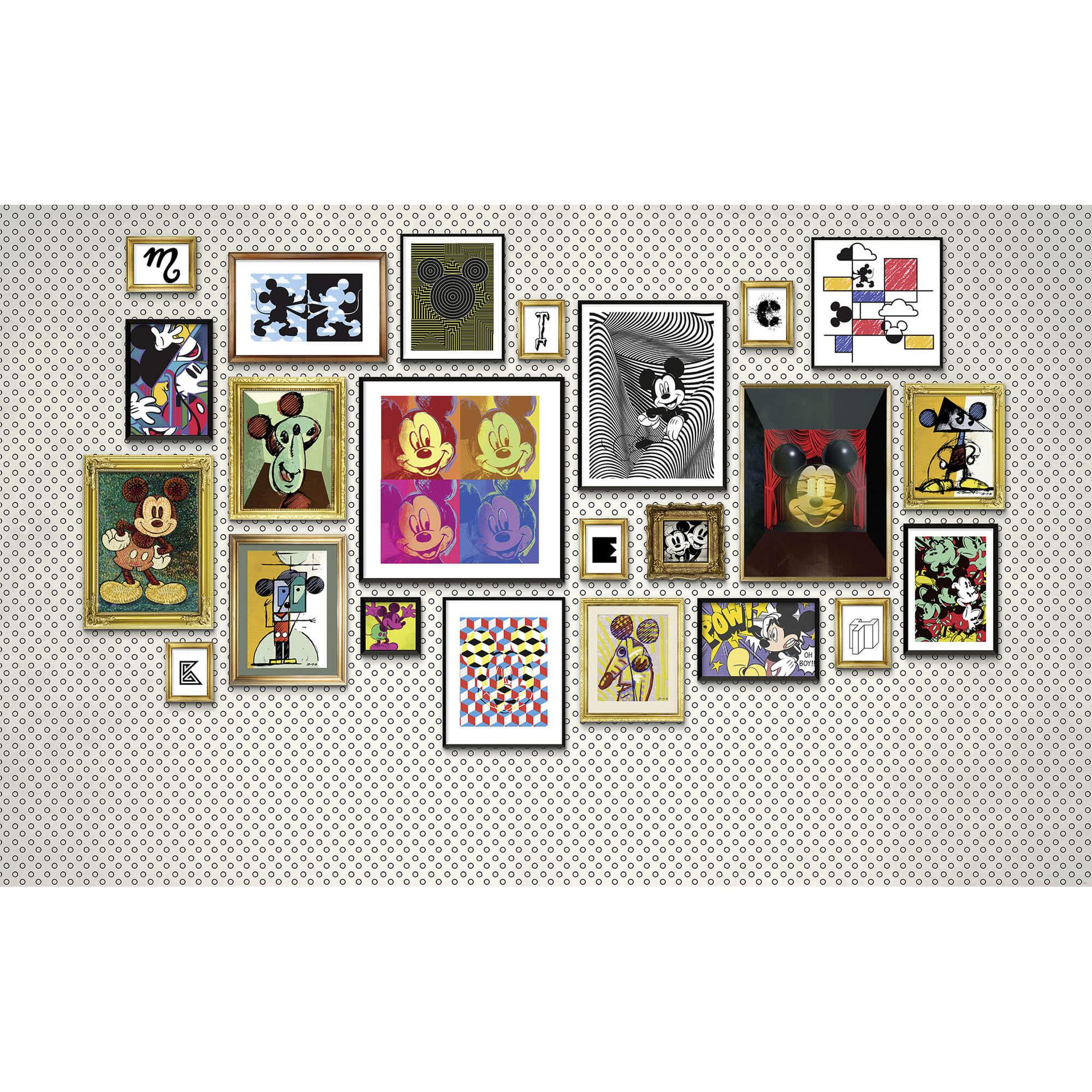 Fotobehang Mickey Art Collection