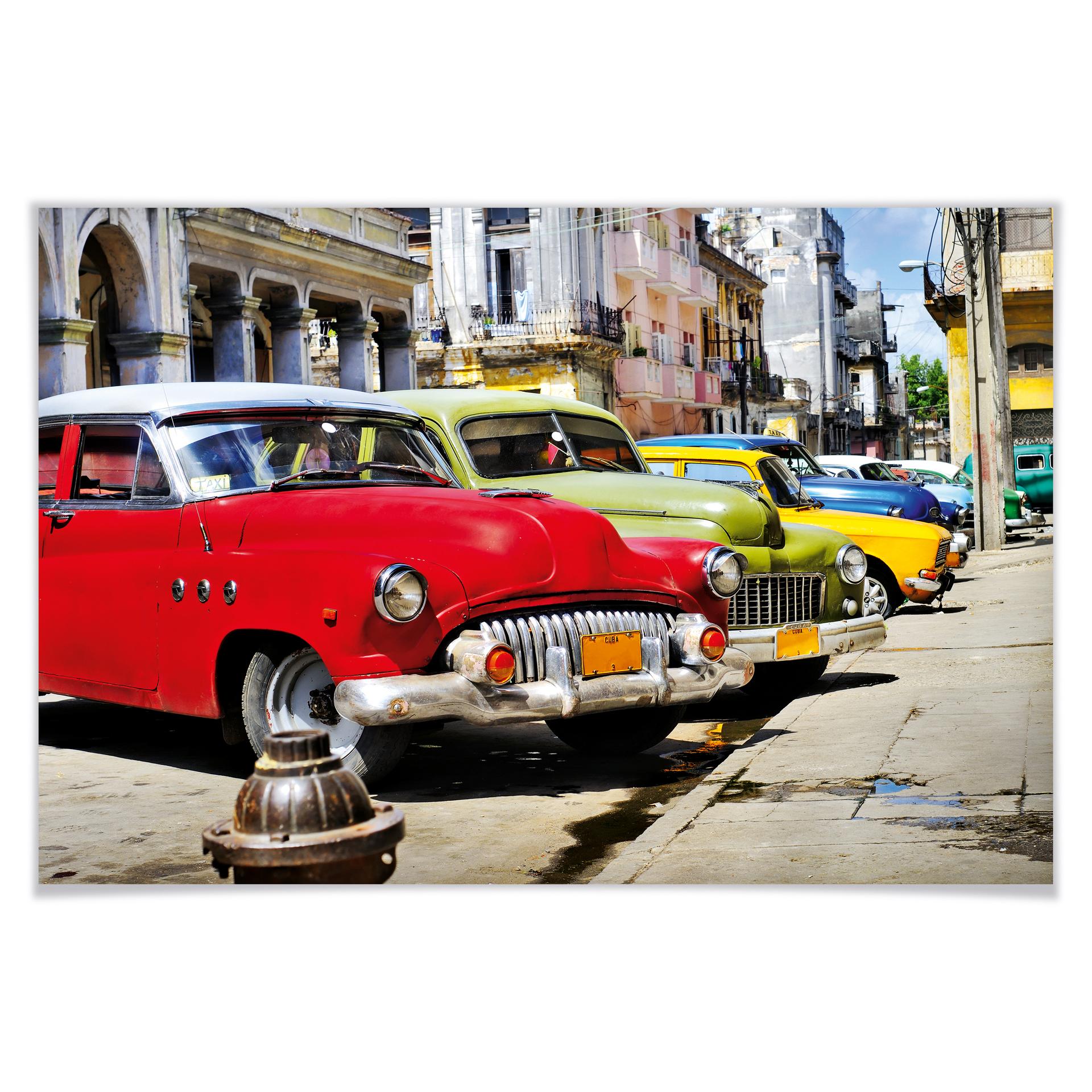 Poster - Cuba Cars