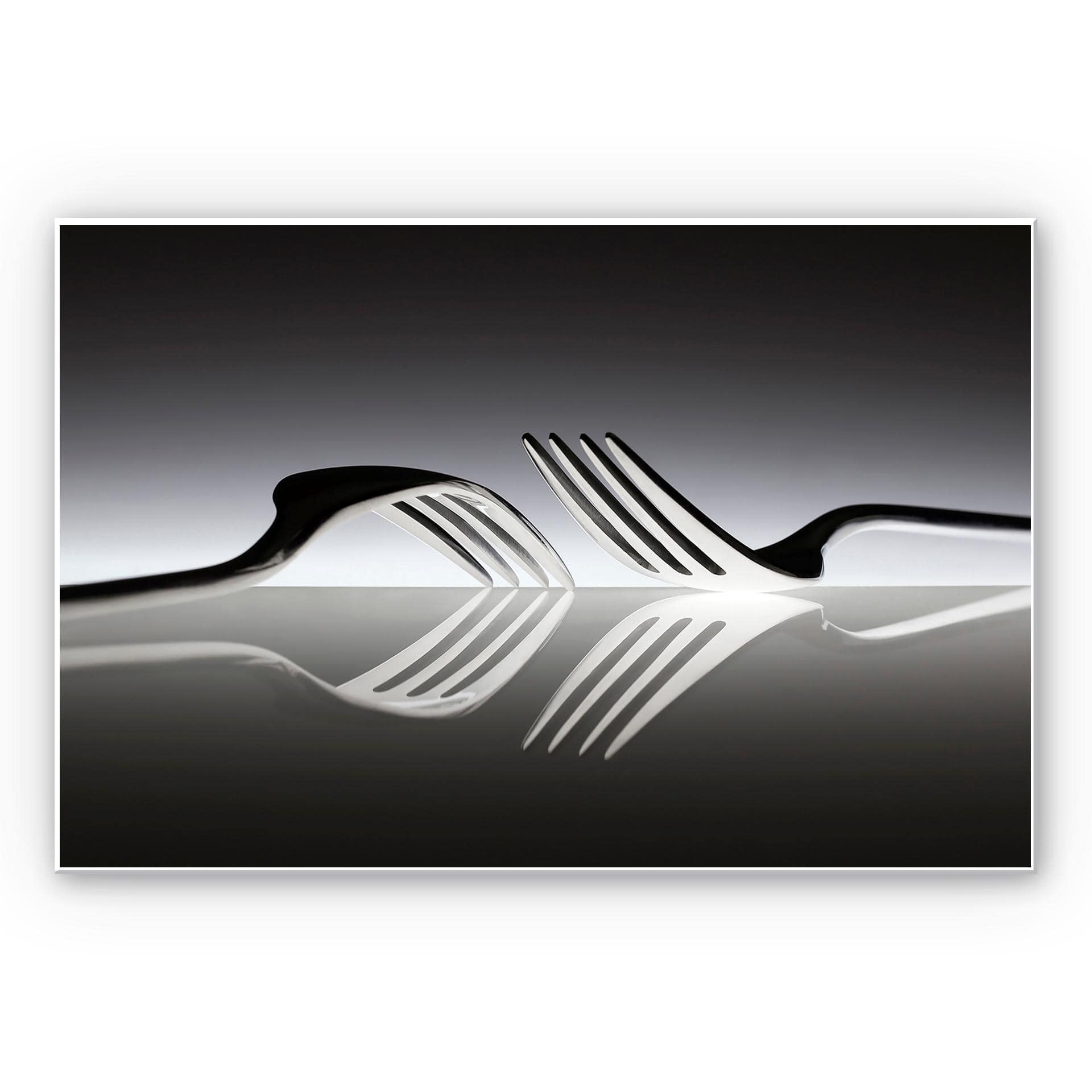 Tableau Forex - De Kogel - Silverware Reflection