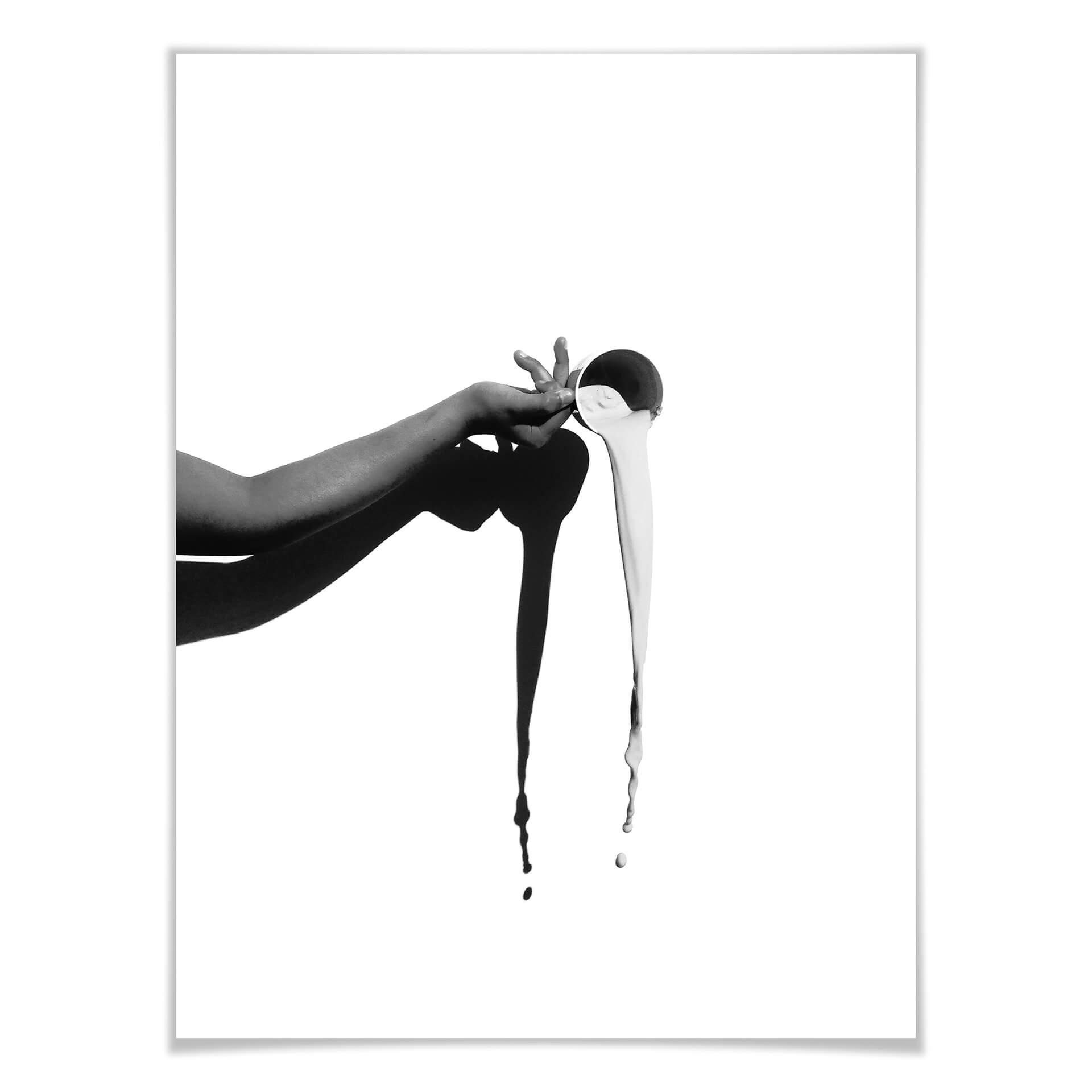 Poster the Milk Glass
