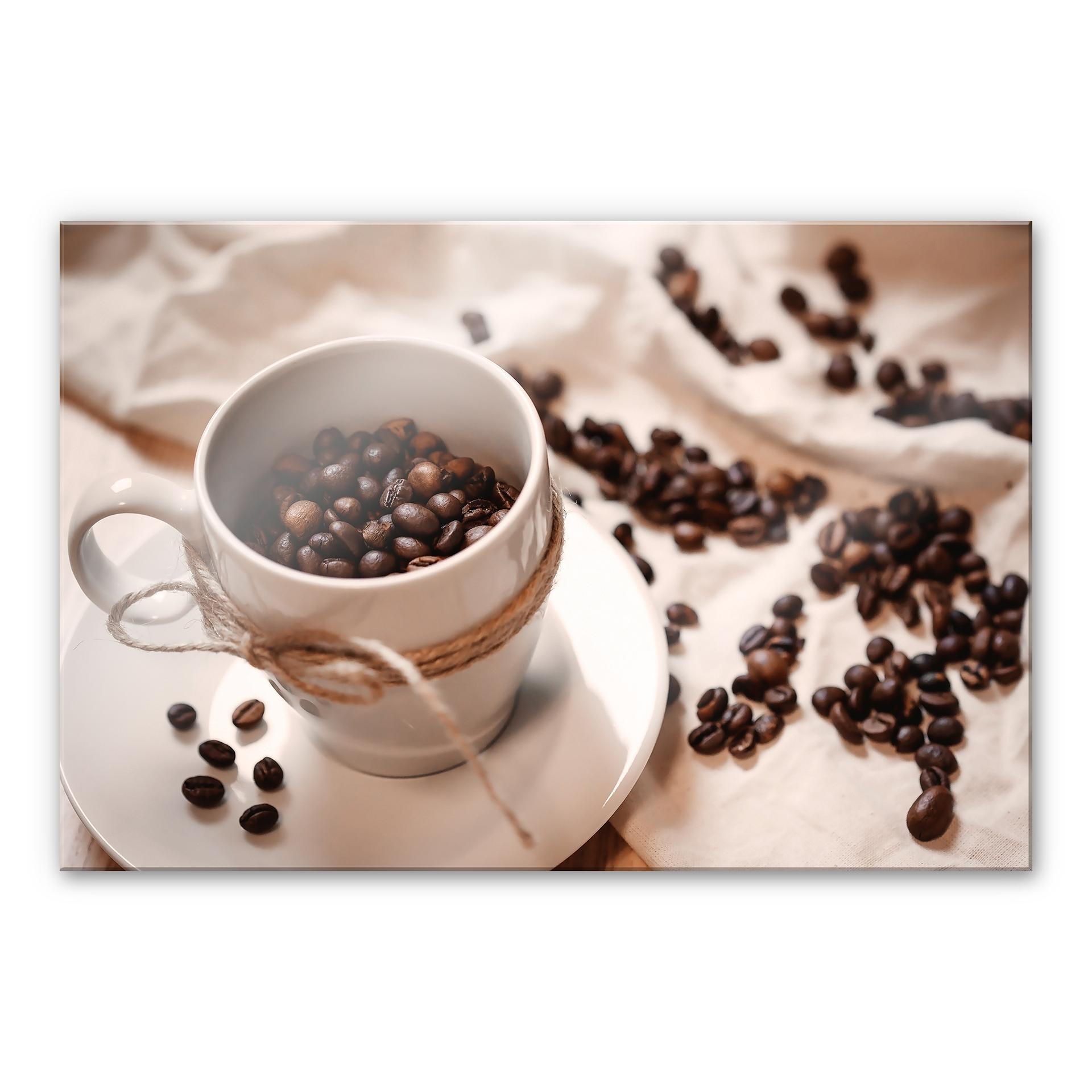 Akrylbillede kaffe magi