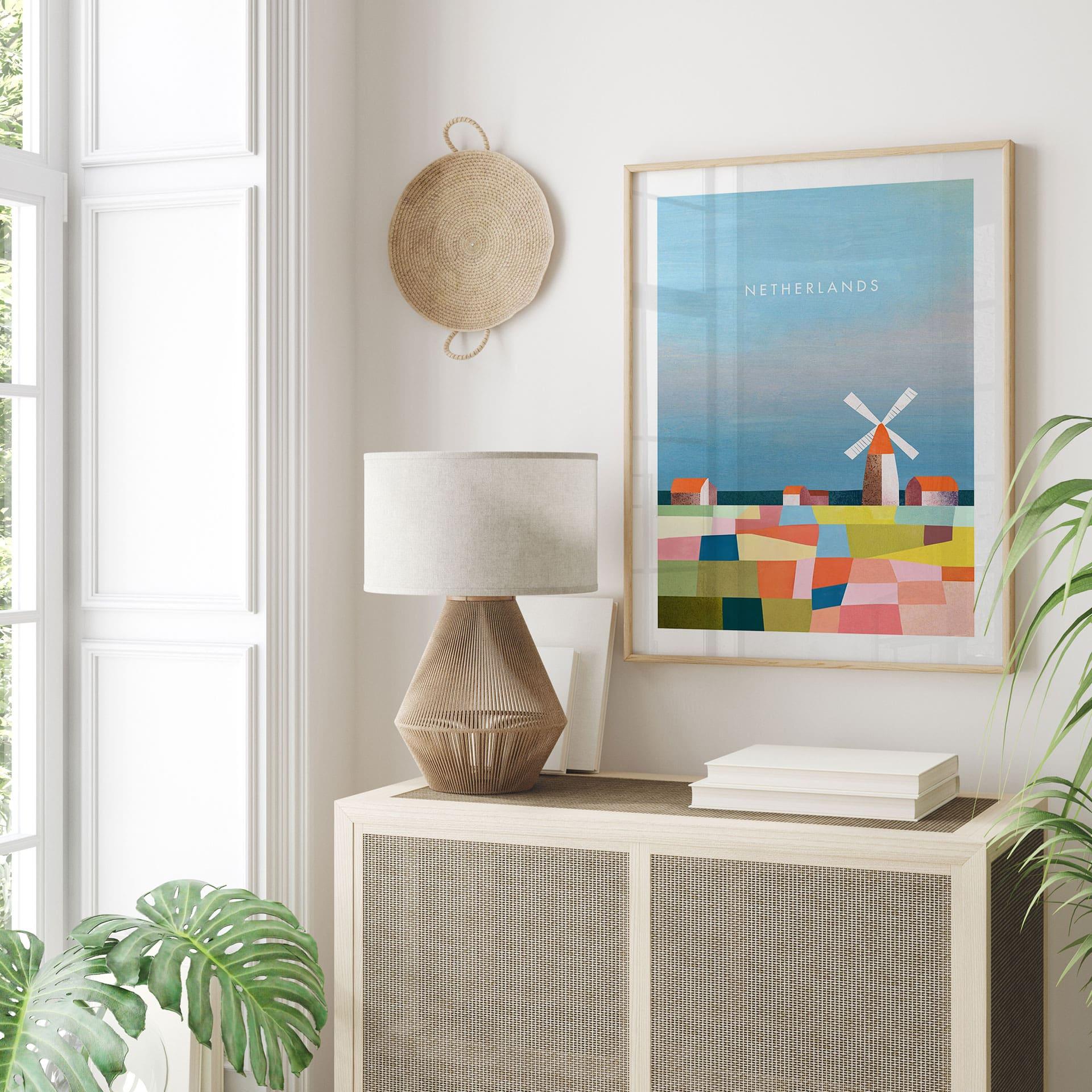 Plakat Rejse til Holland - Rivers