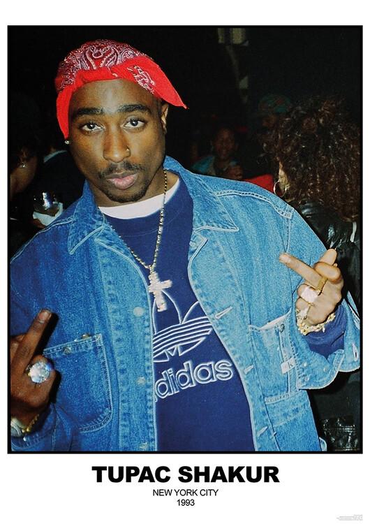 Plakat Tupac Shakur - N,Y,C 1993, plakat (59,4 x 84,1 cm)