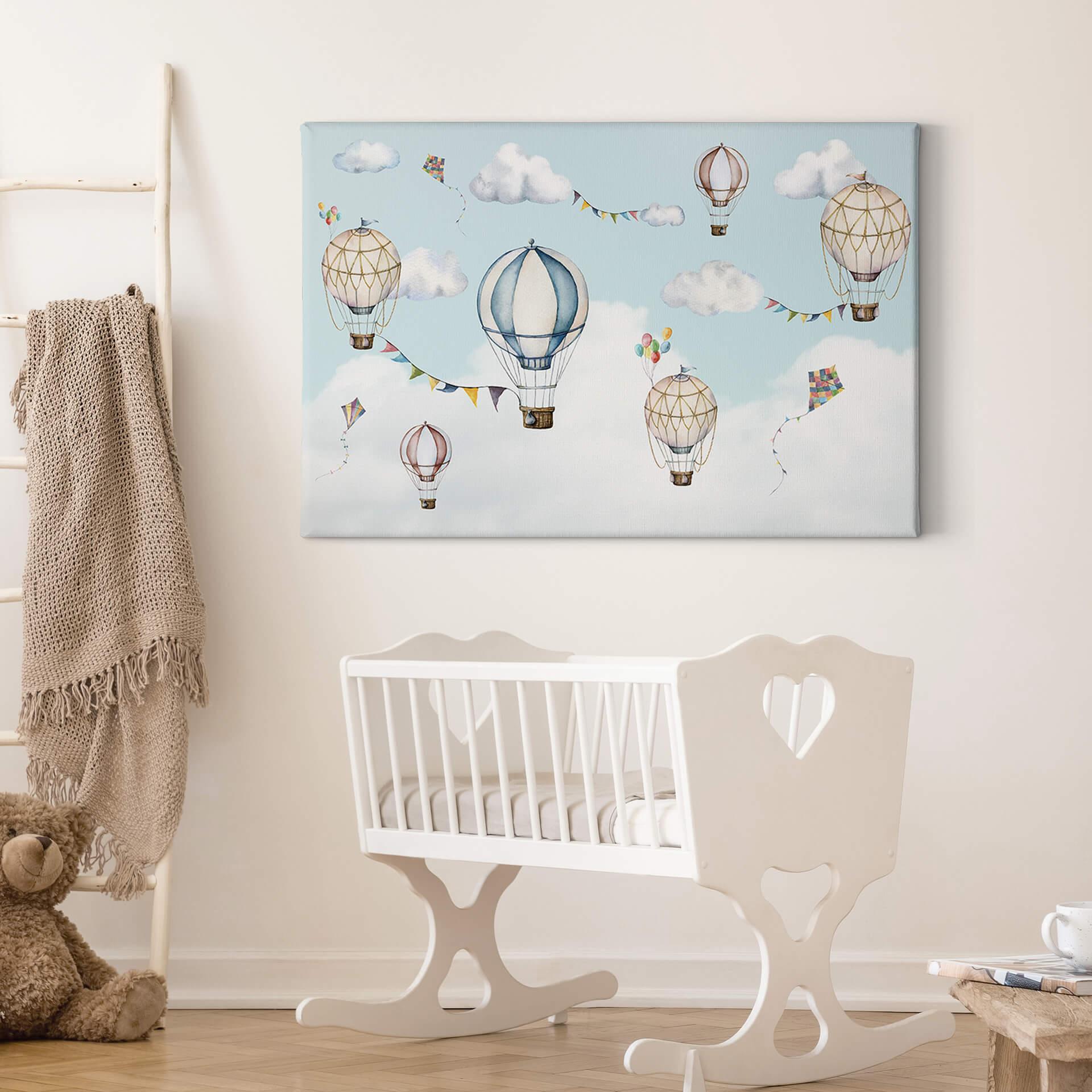 Lienzo Oliver Robins - Balloon Bonanza