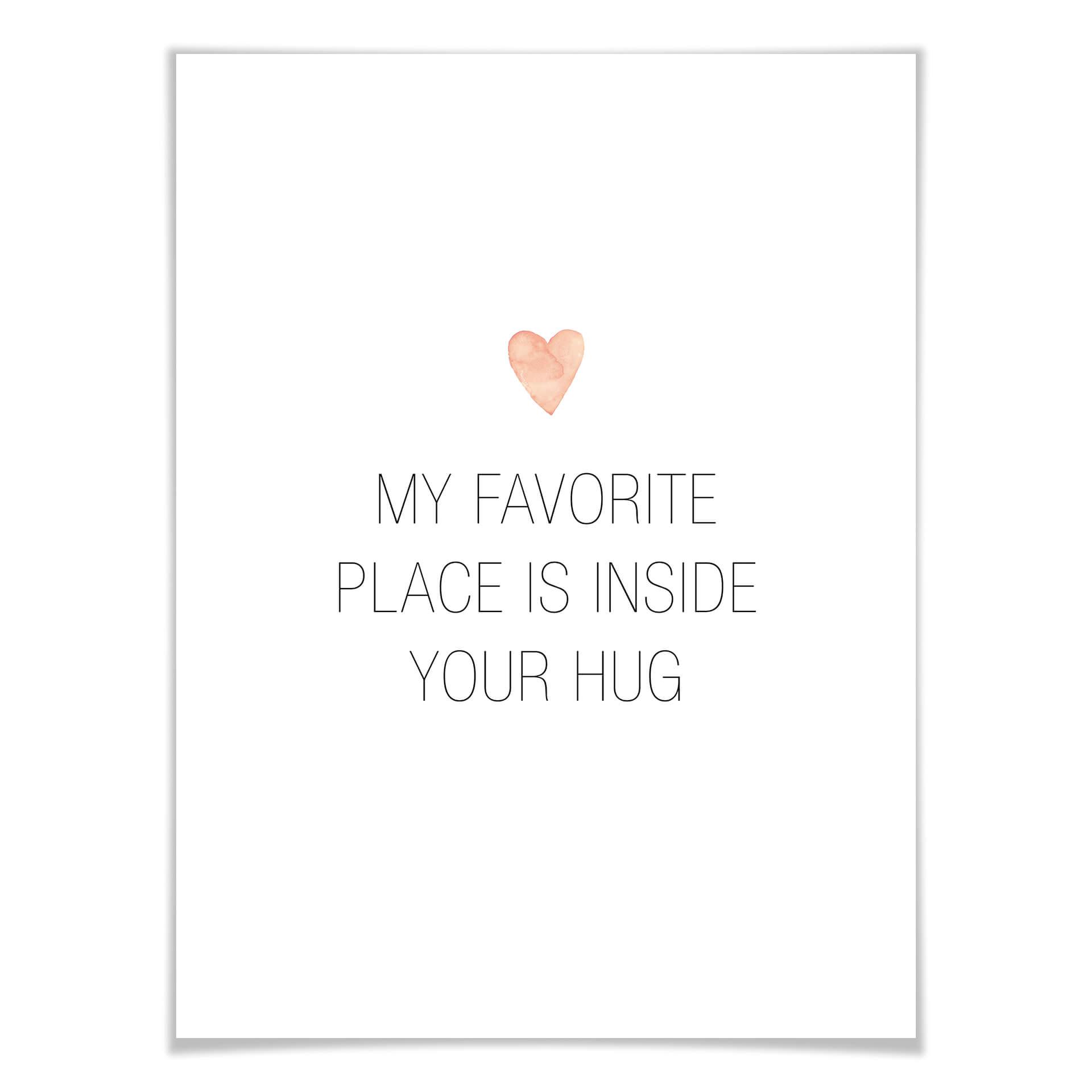 Plakat - Confetti & Cream - Favorite Place