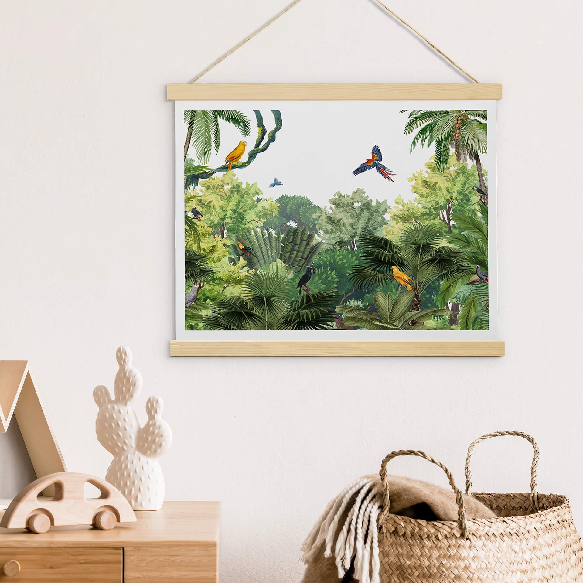 Póster Kikki Belle - Aves tropicales