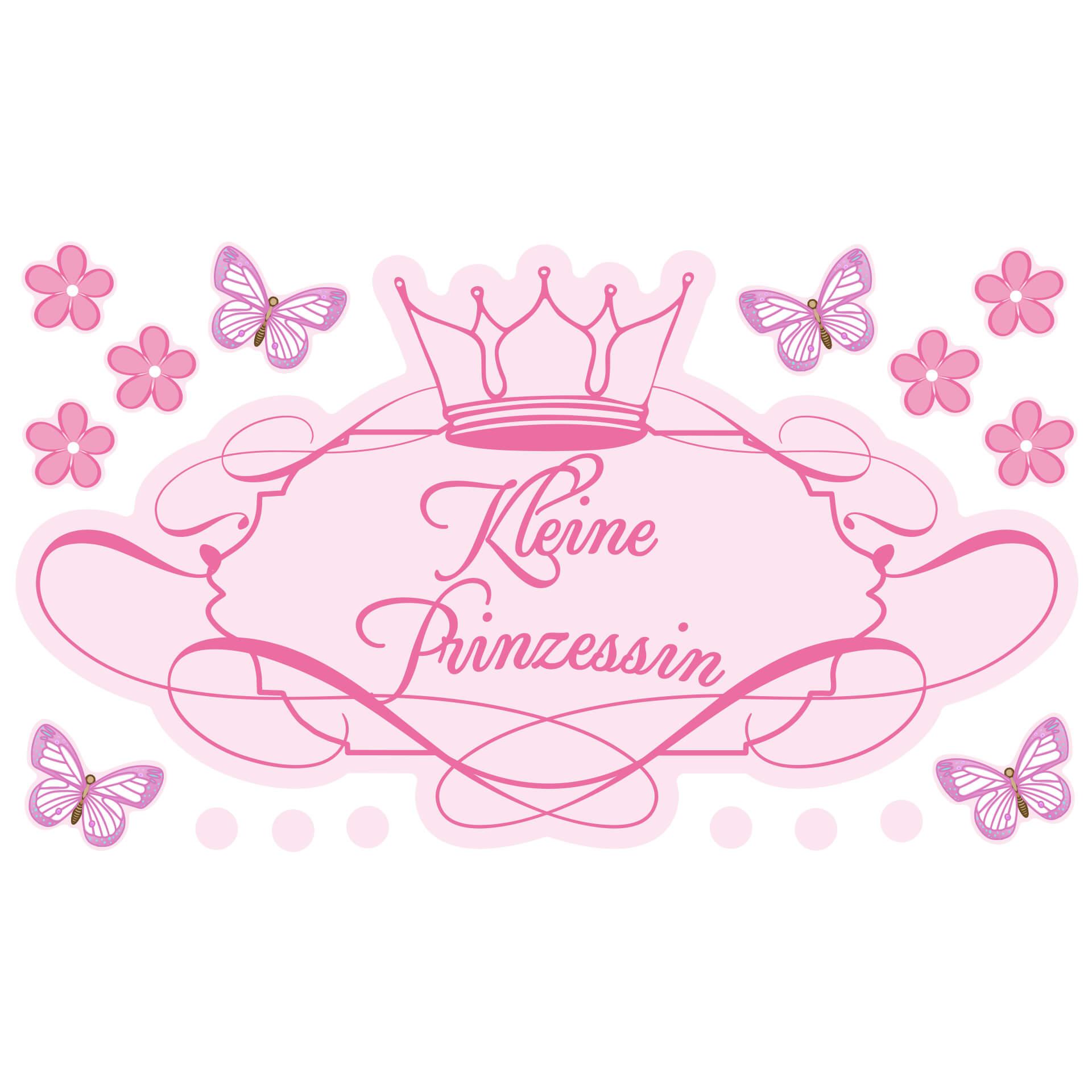 Wandtattoo Kleine Prinzessin