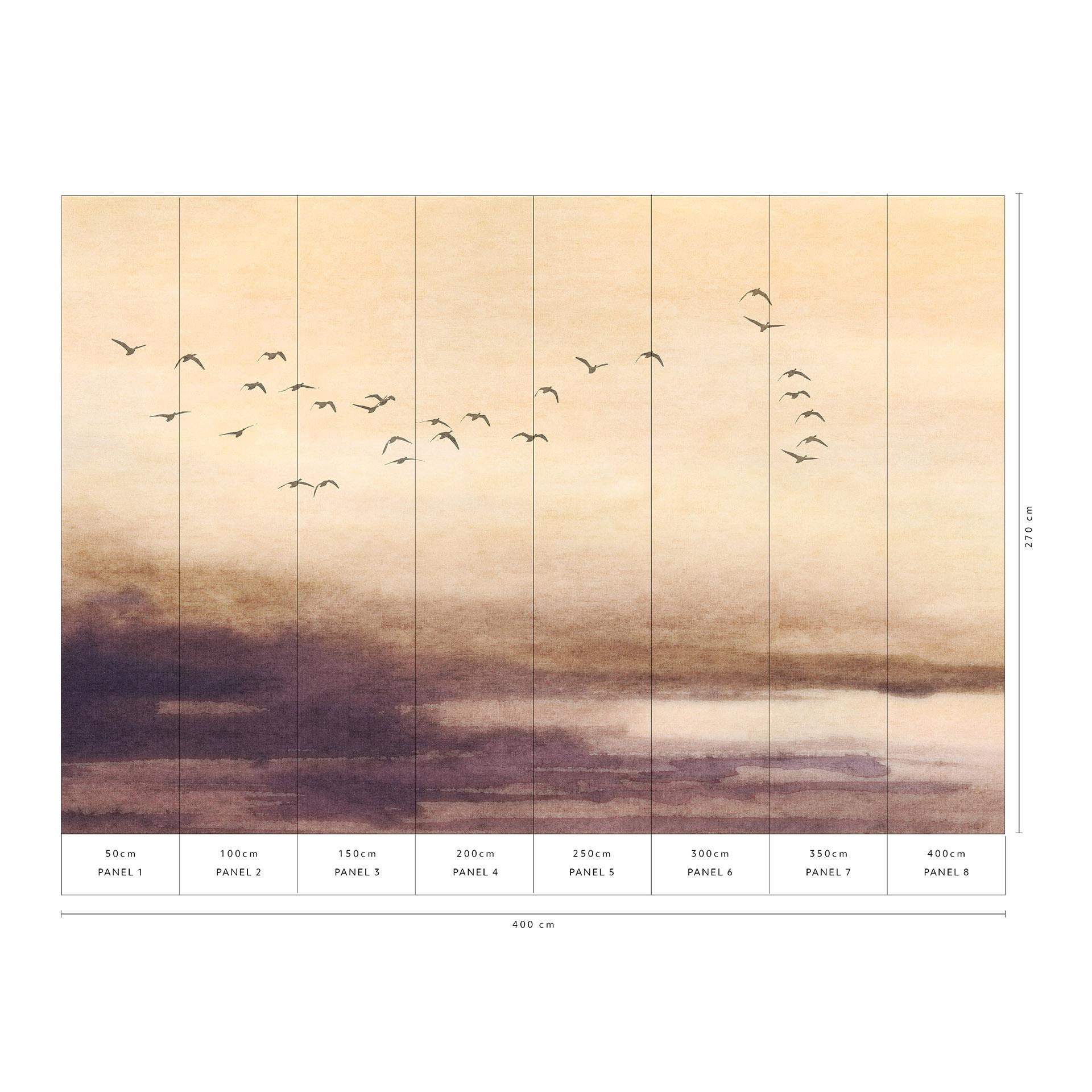 Guido Maria Kretschmer Silent Sky- Edizione artistica 2 Fotomurale beige