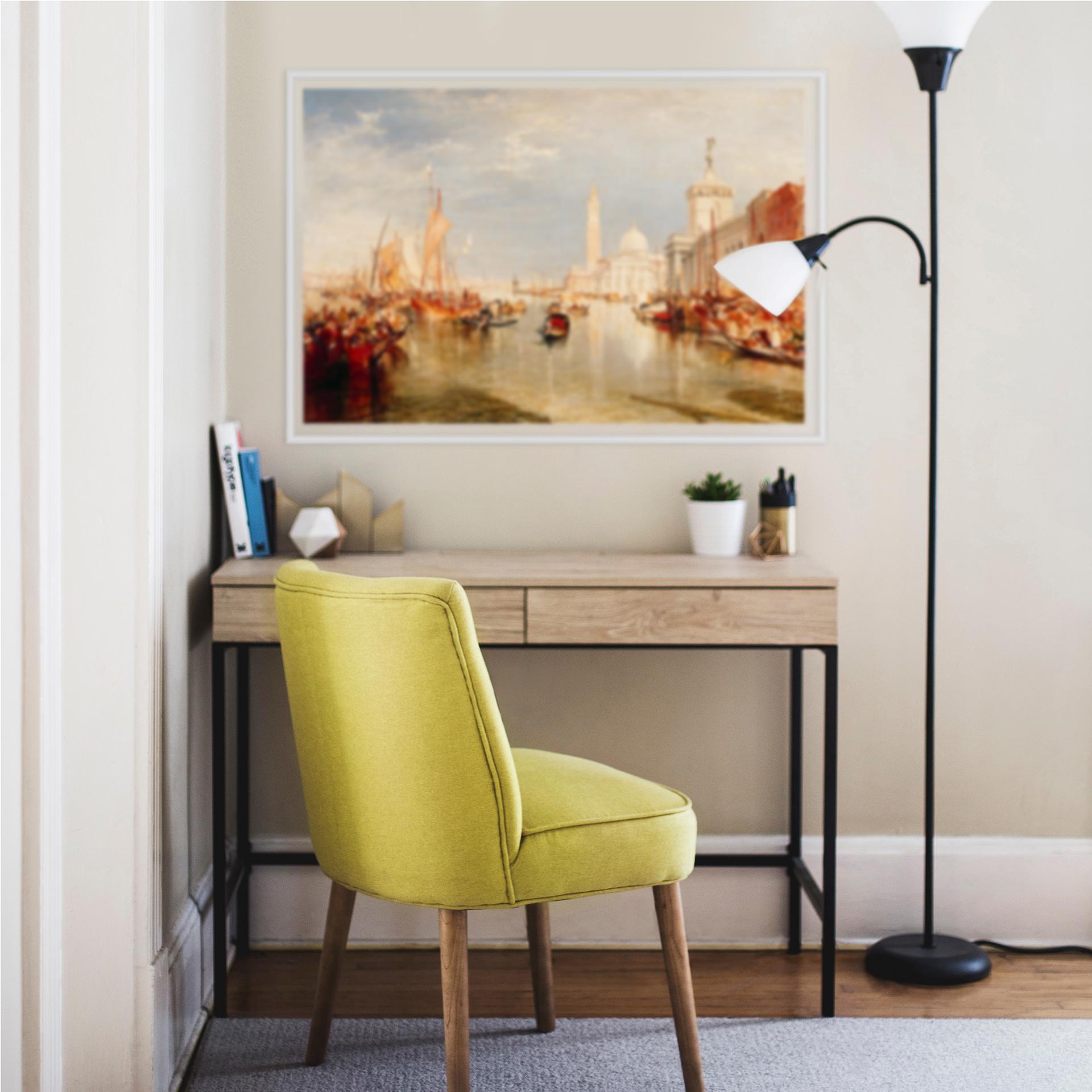 Wallprint W - Turner - Venedig, Dogana und S. Giorgio Maggiore