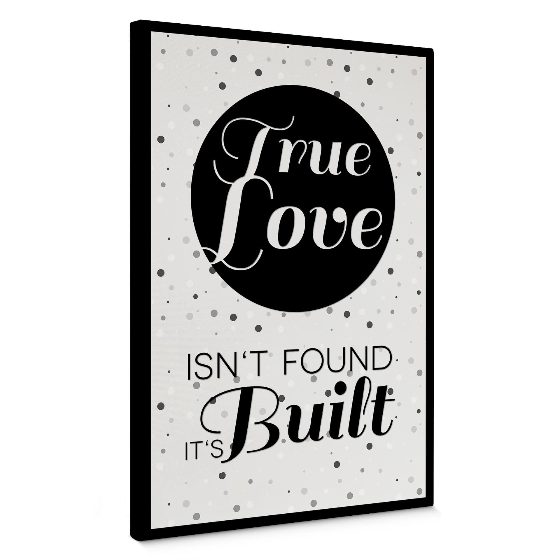 Cuadro en lienzo True Love