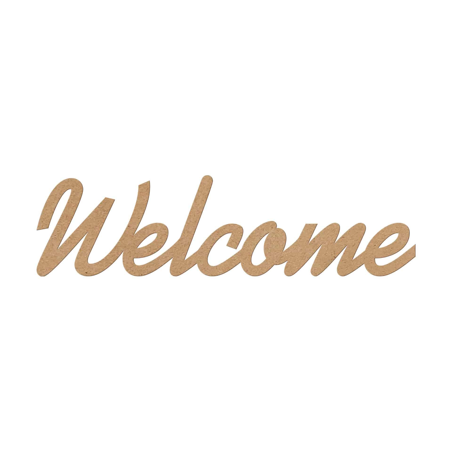 Decoro MDF - Welcome