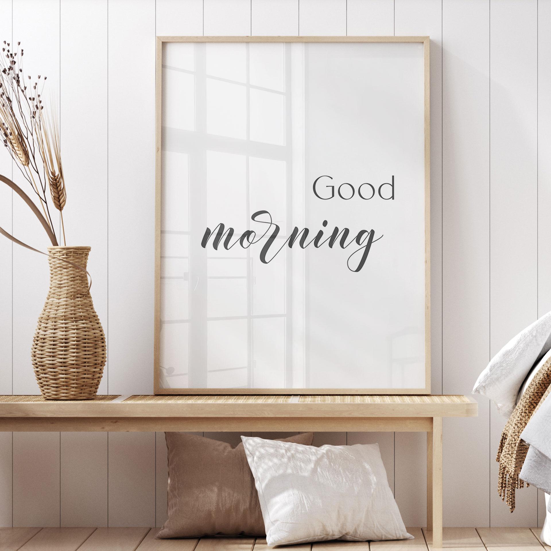 Plakat Good morning