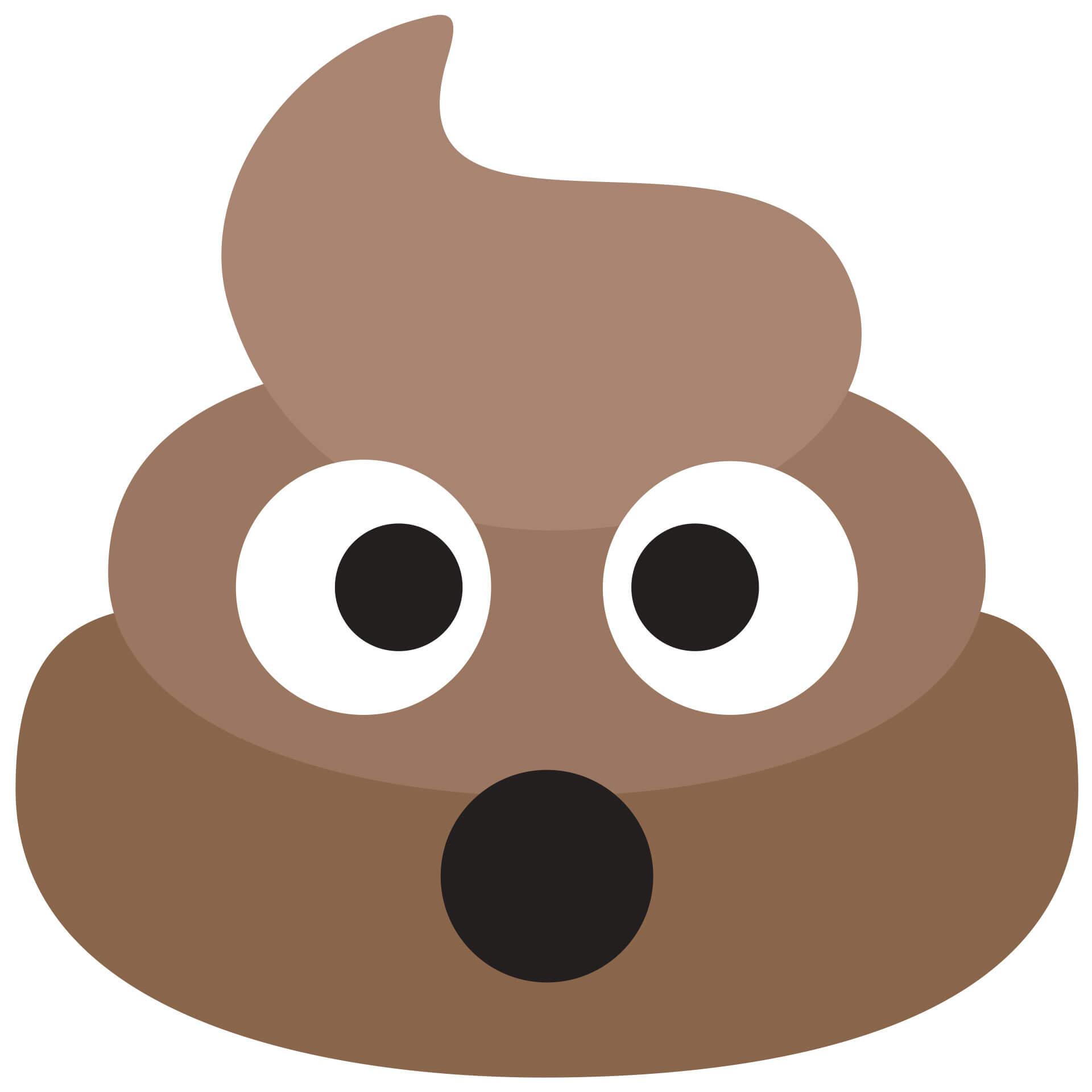 Wandtattoo Emoji Pile Of Poo