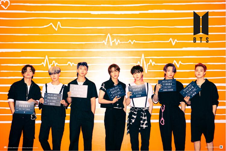 Music Poster BTS - Police Dept 91,5x61 cm