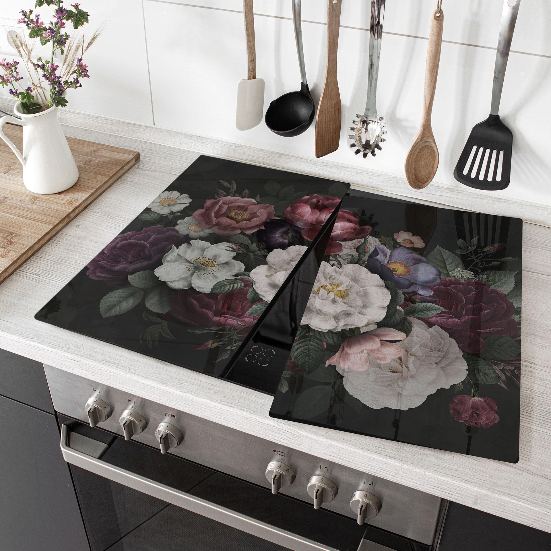 Kogeplade blomster stilleben i Redouté-stil - Bloomery Decor