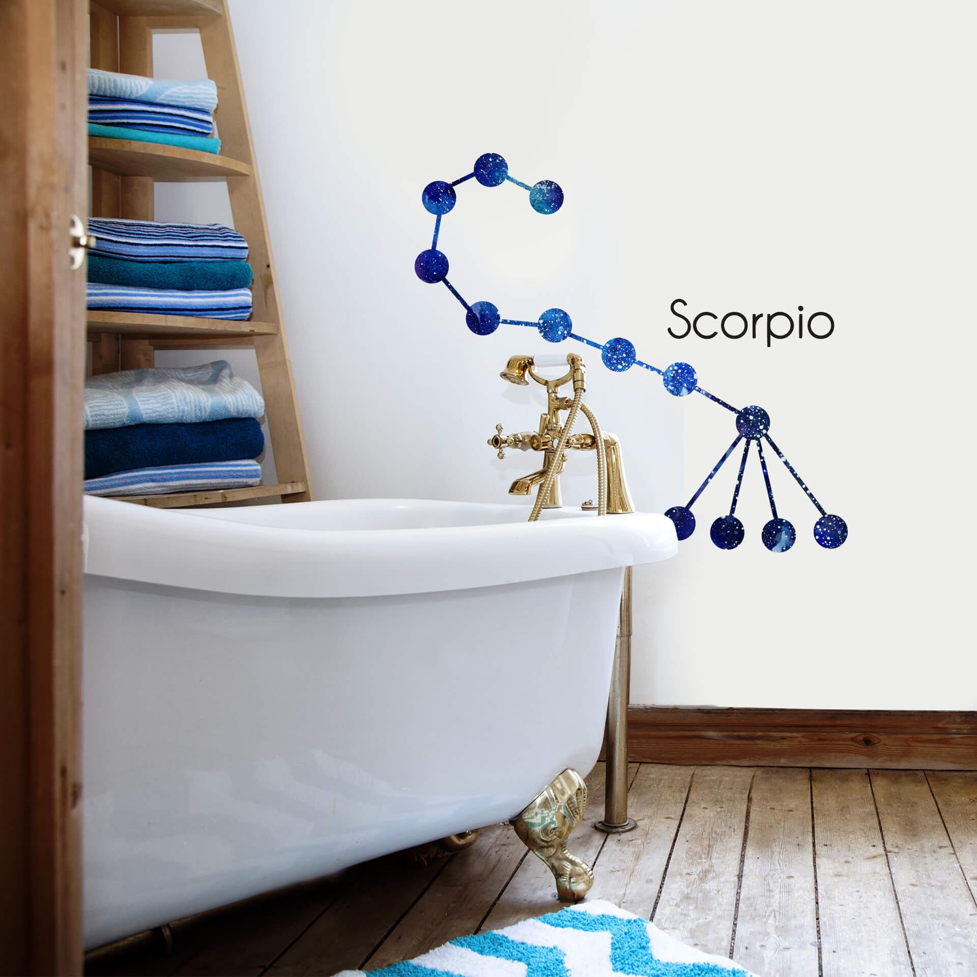 Adesivo murale zodiaco Scorpio - Scorpione