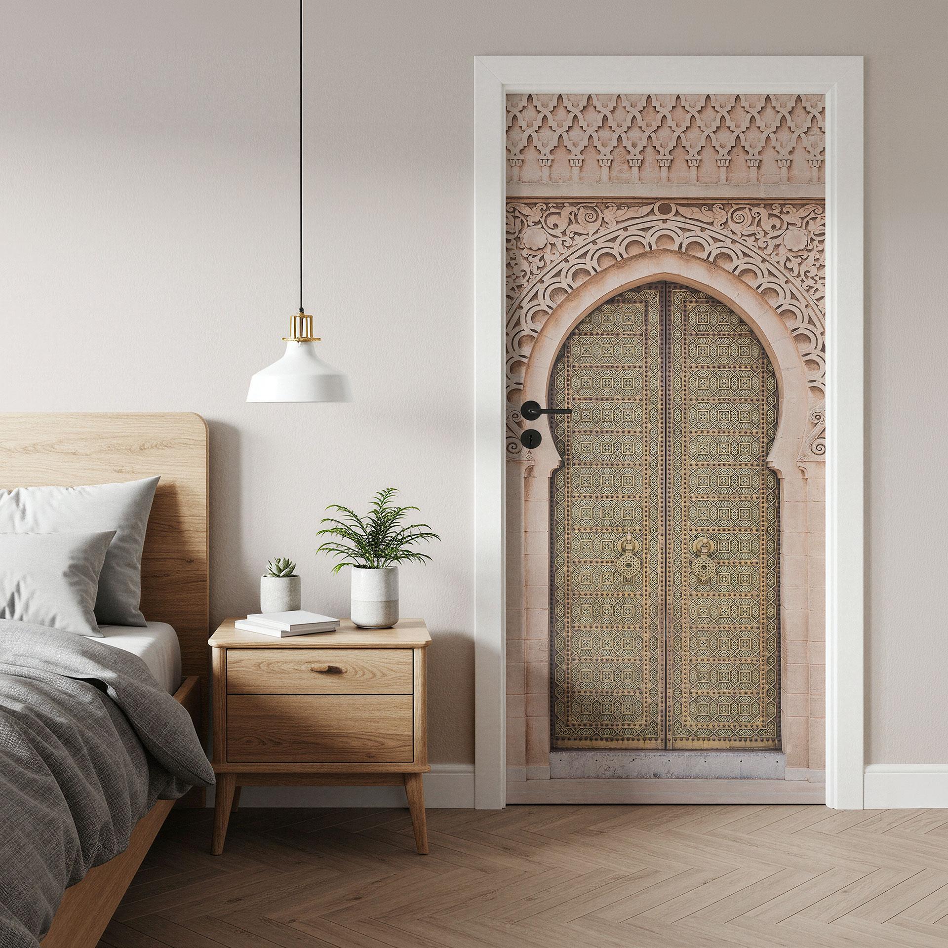 Vinilo para puerta Moroccan Door - Sisi & Seb - Decoración autoadhesiva para puertas