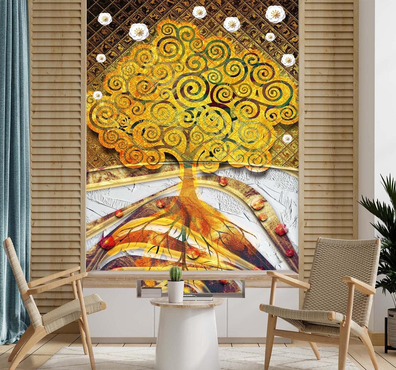 Fototapete, Magischer Baum des Lebens Klimt