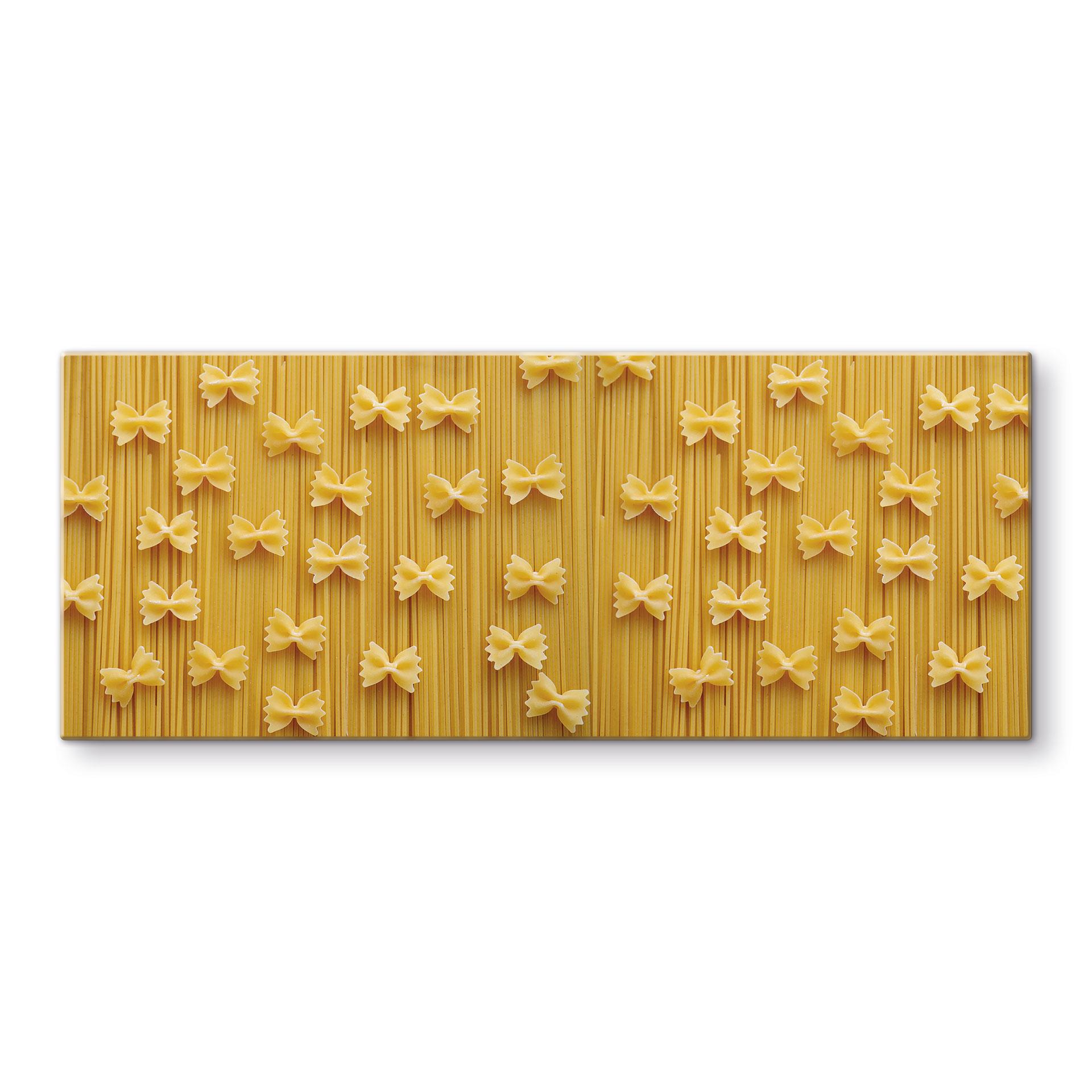Stænkplade - Spaghetti og pastasløjfer - Panorama