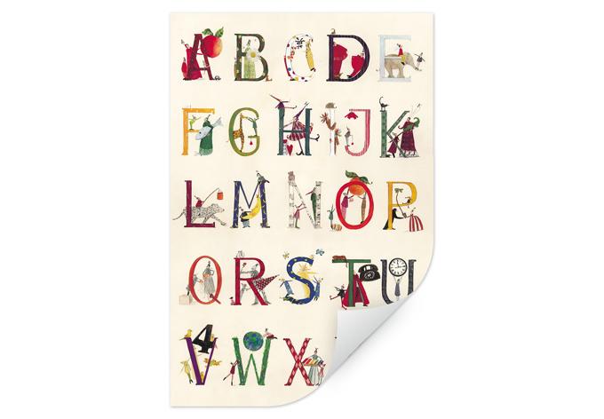 Wallprint Leffler - Das Alphabet