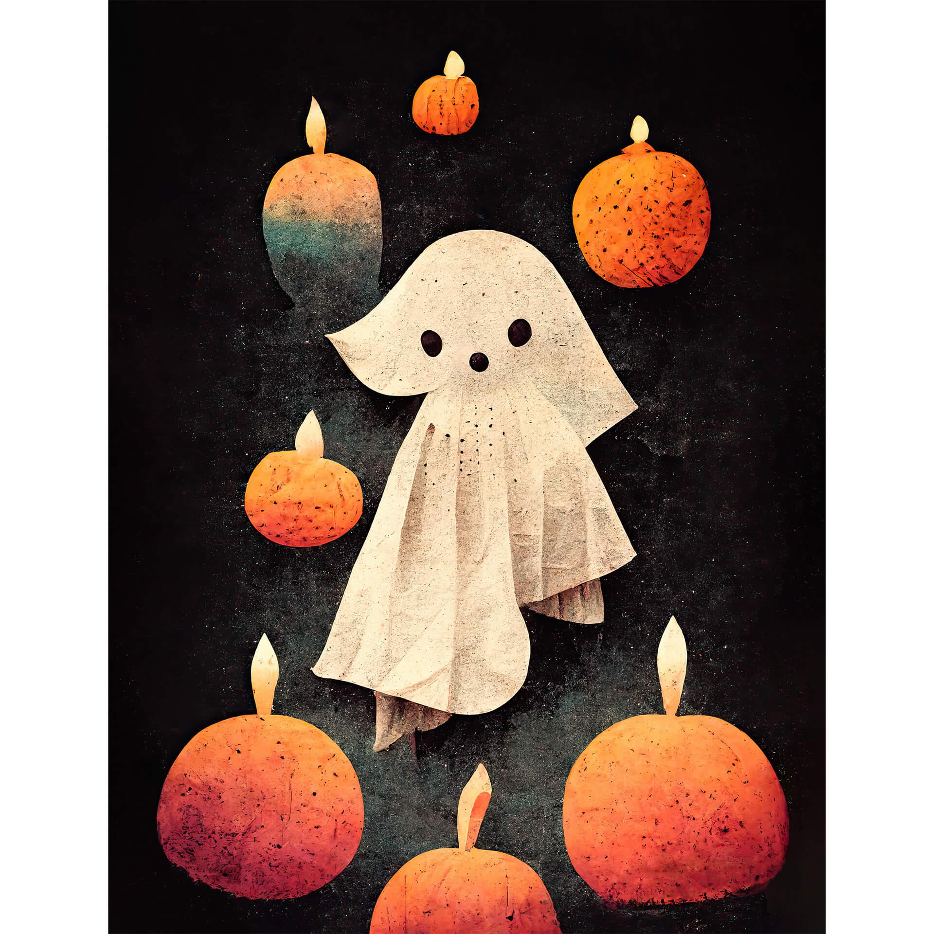 Fotobehang Treechild - Little Ghost