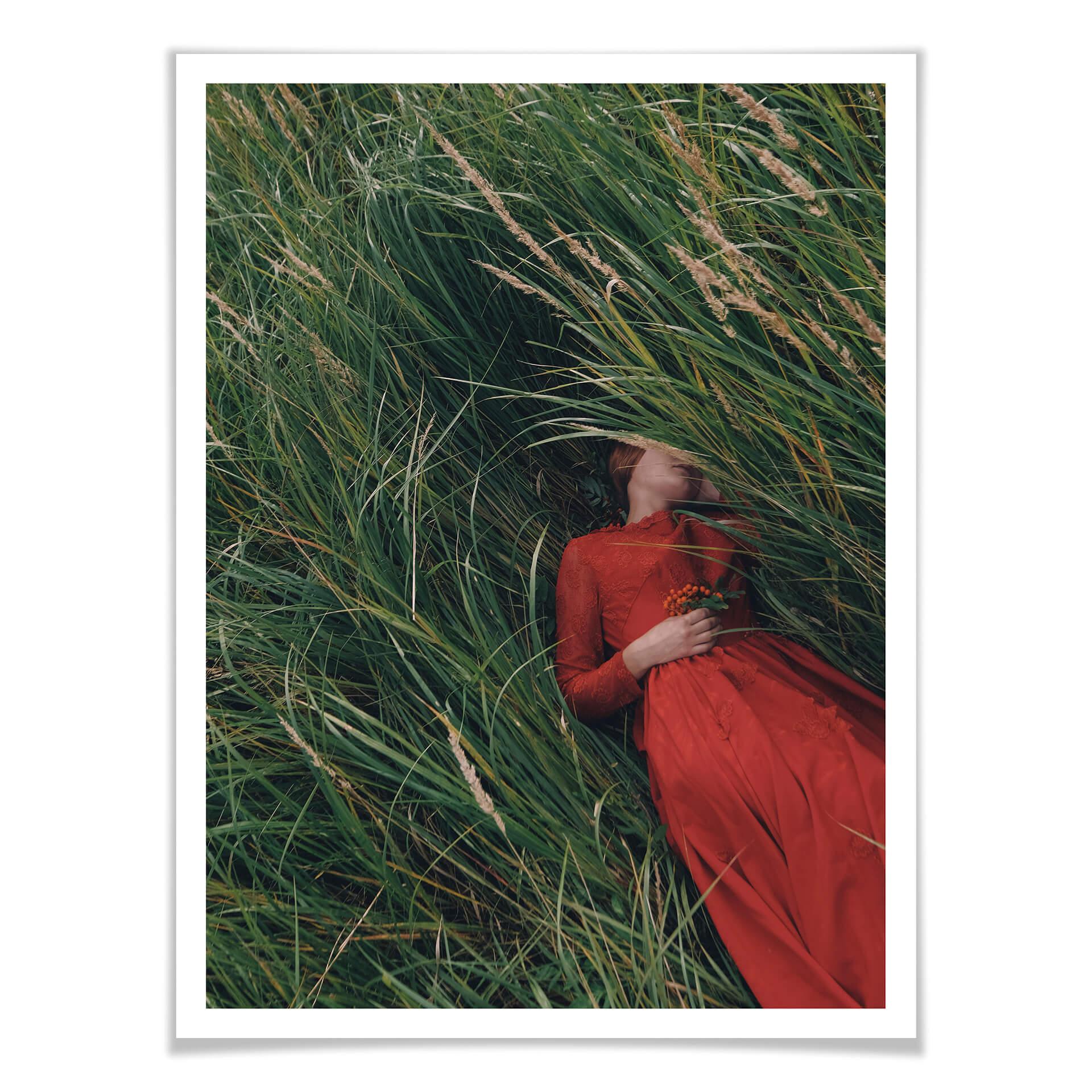 Póster Barantseva - En la pradera