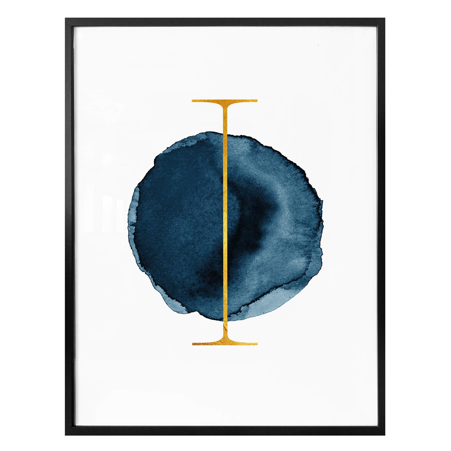 Affiche - Le I doré