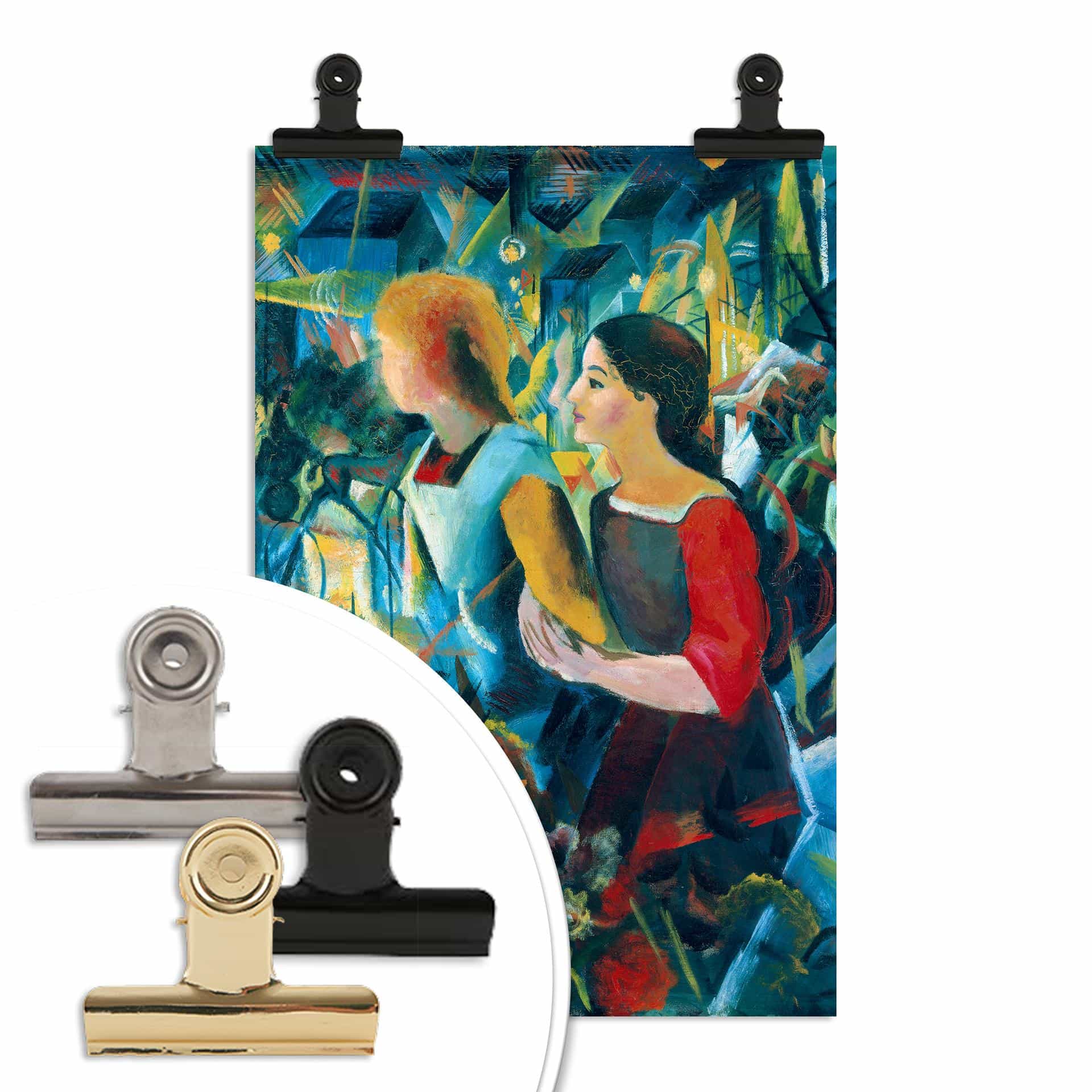Poster Macke - Due ragazze