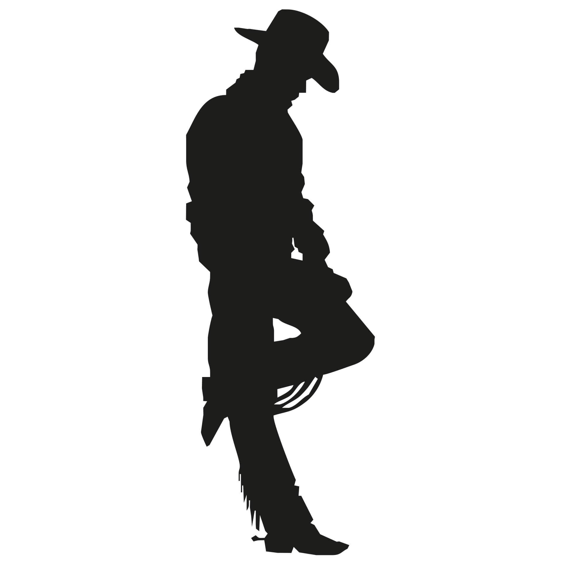 Muursticker Cowboy 2
