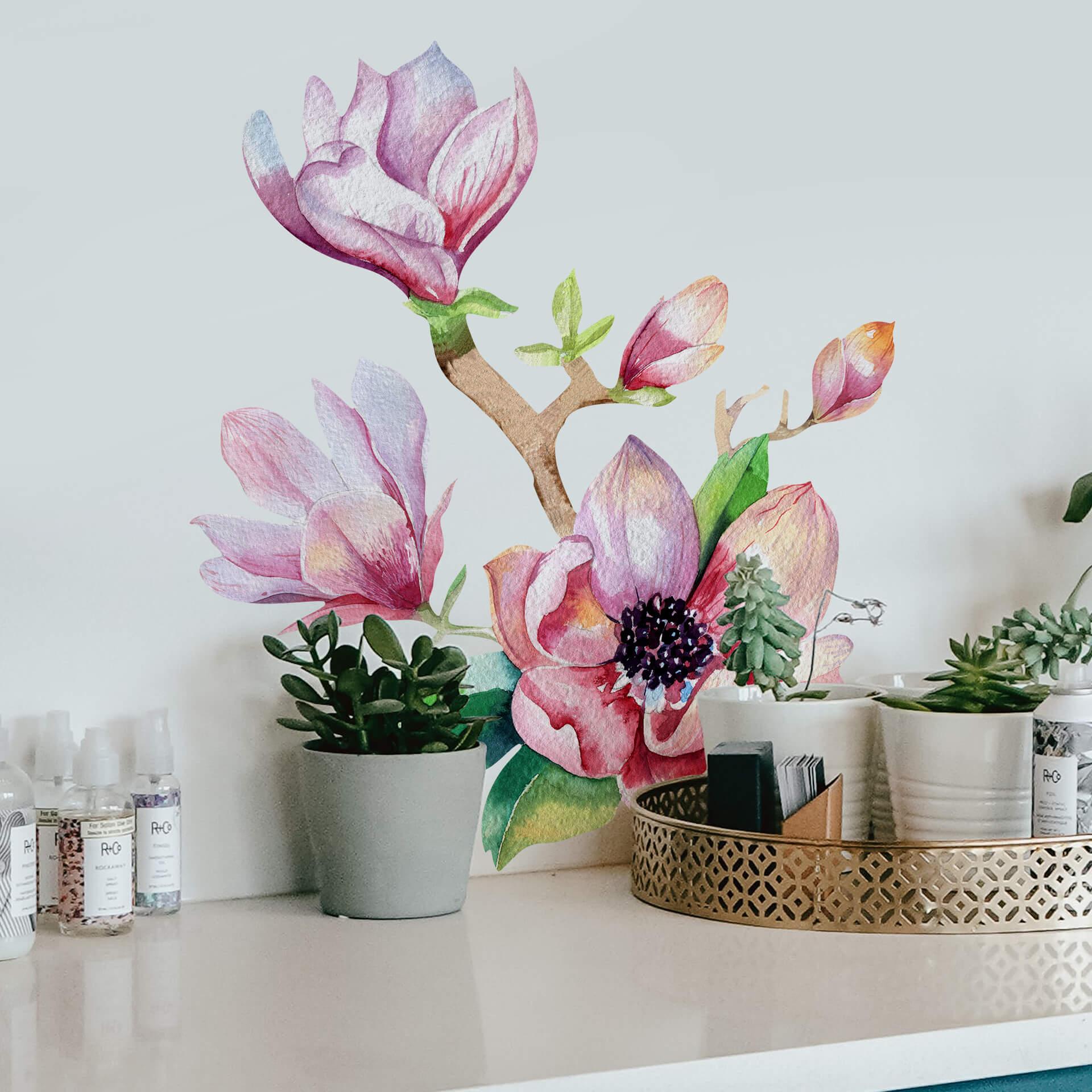 Wallsticker Kvilis - Magnolias 03