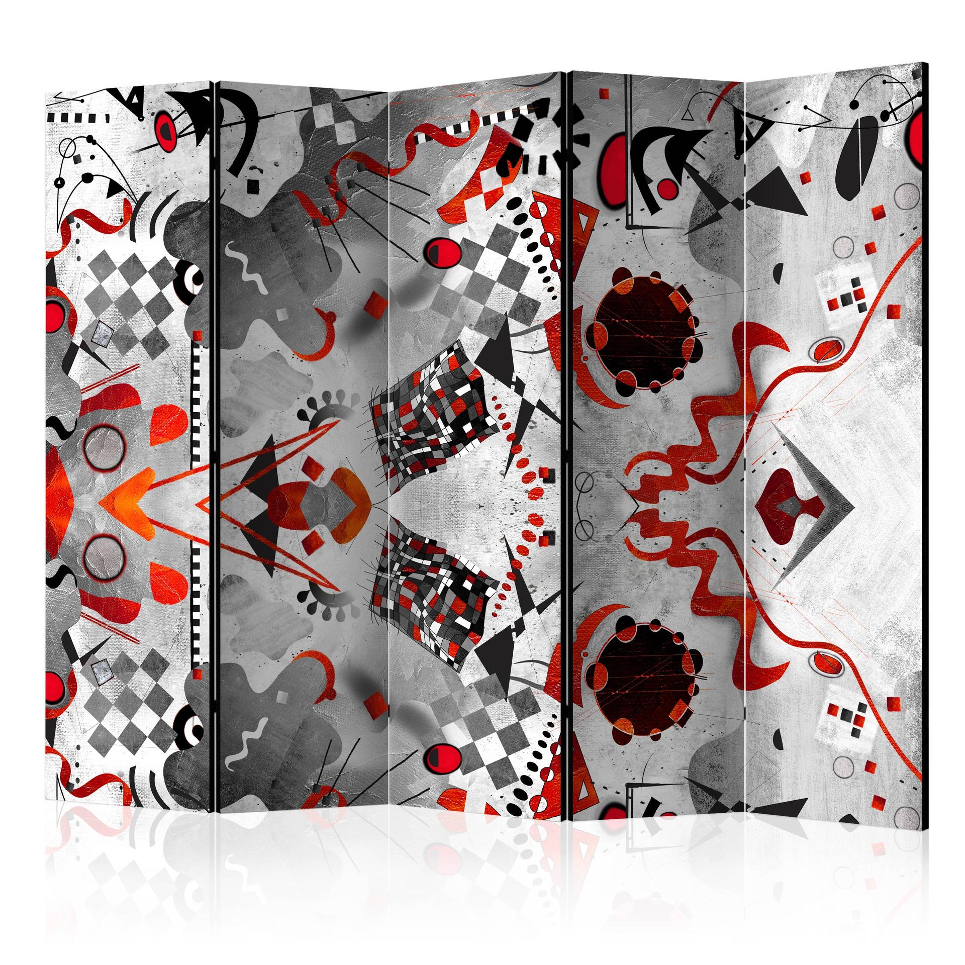 Schermo divisorio - Cosmo geometrico, 3 pezzi
