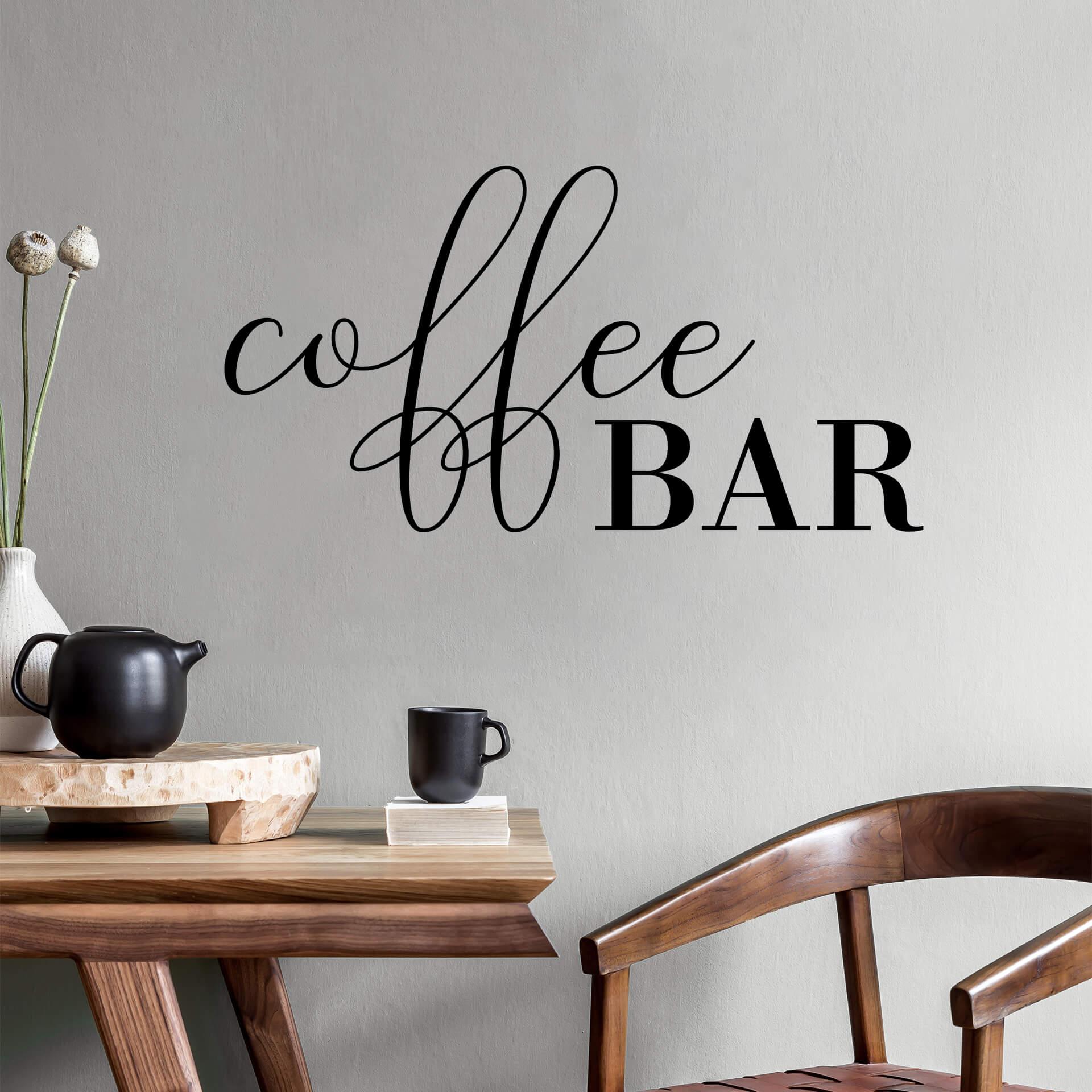 Adesivo murale Coffee Bar