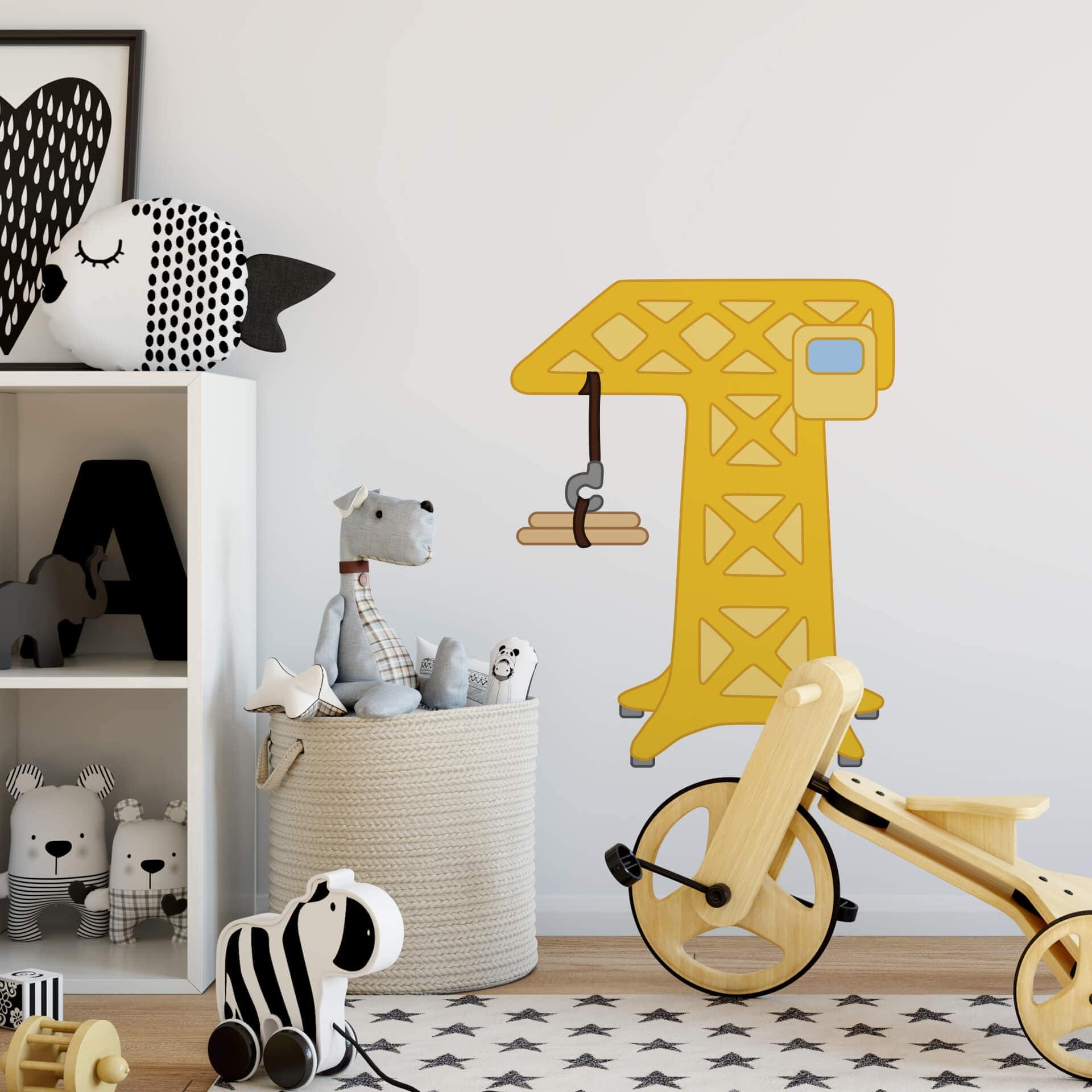 Kran wallsticker