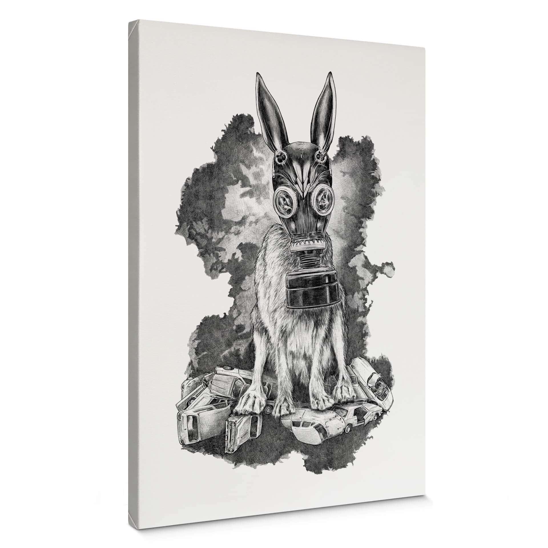 Canvasbillede - Kools - Pollution Mask