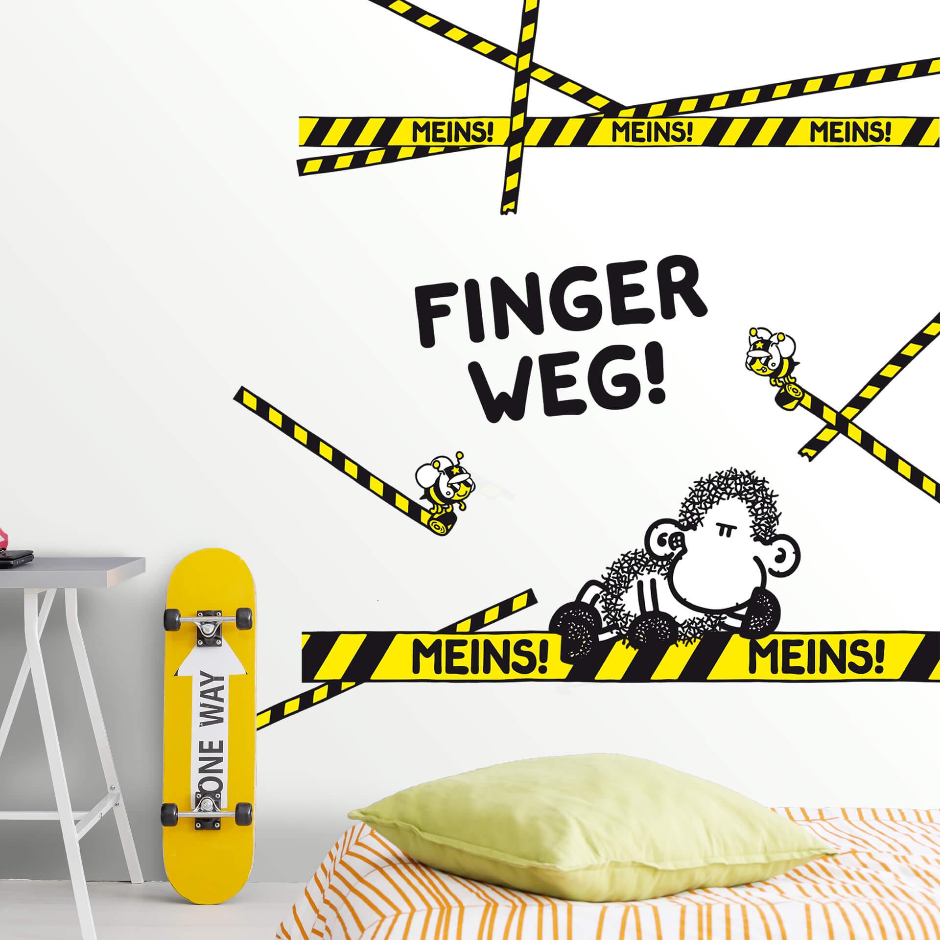 Wandtattoo Sheepworld Finger Weg! Meins!