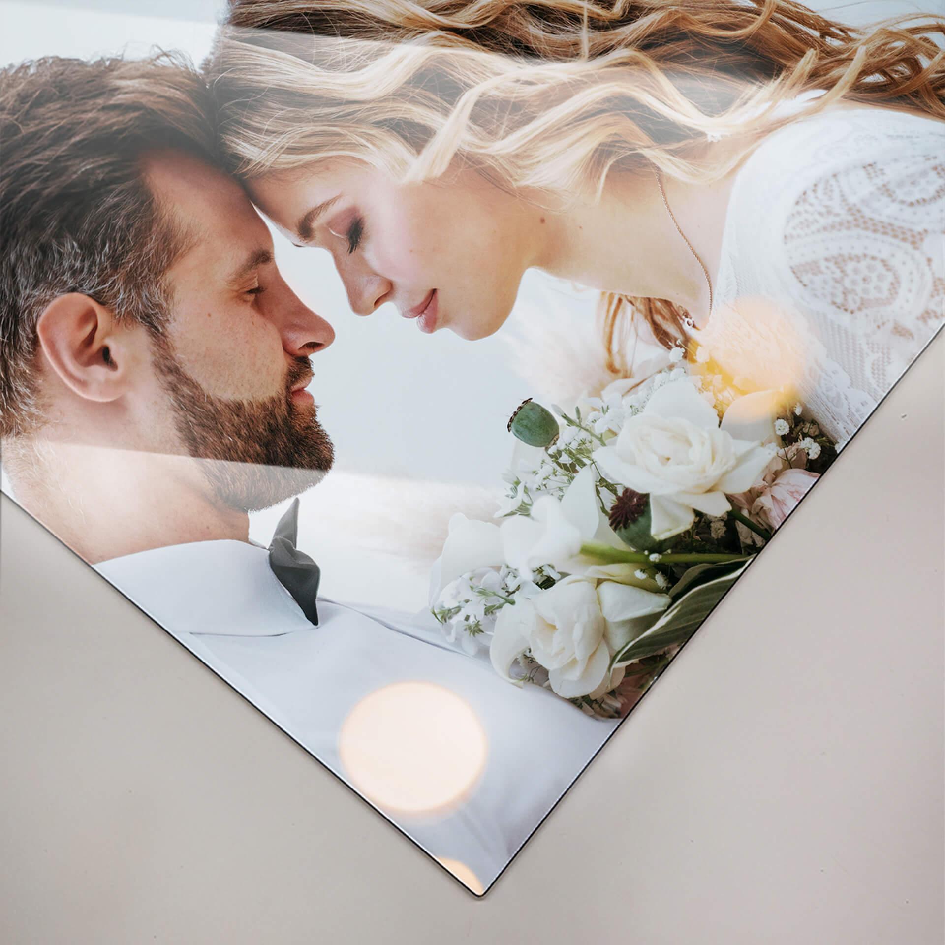 Glas billede med yndlingsmotiv