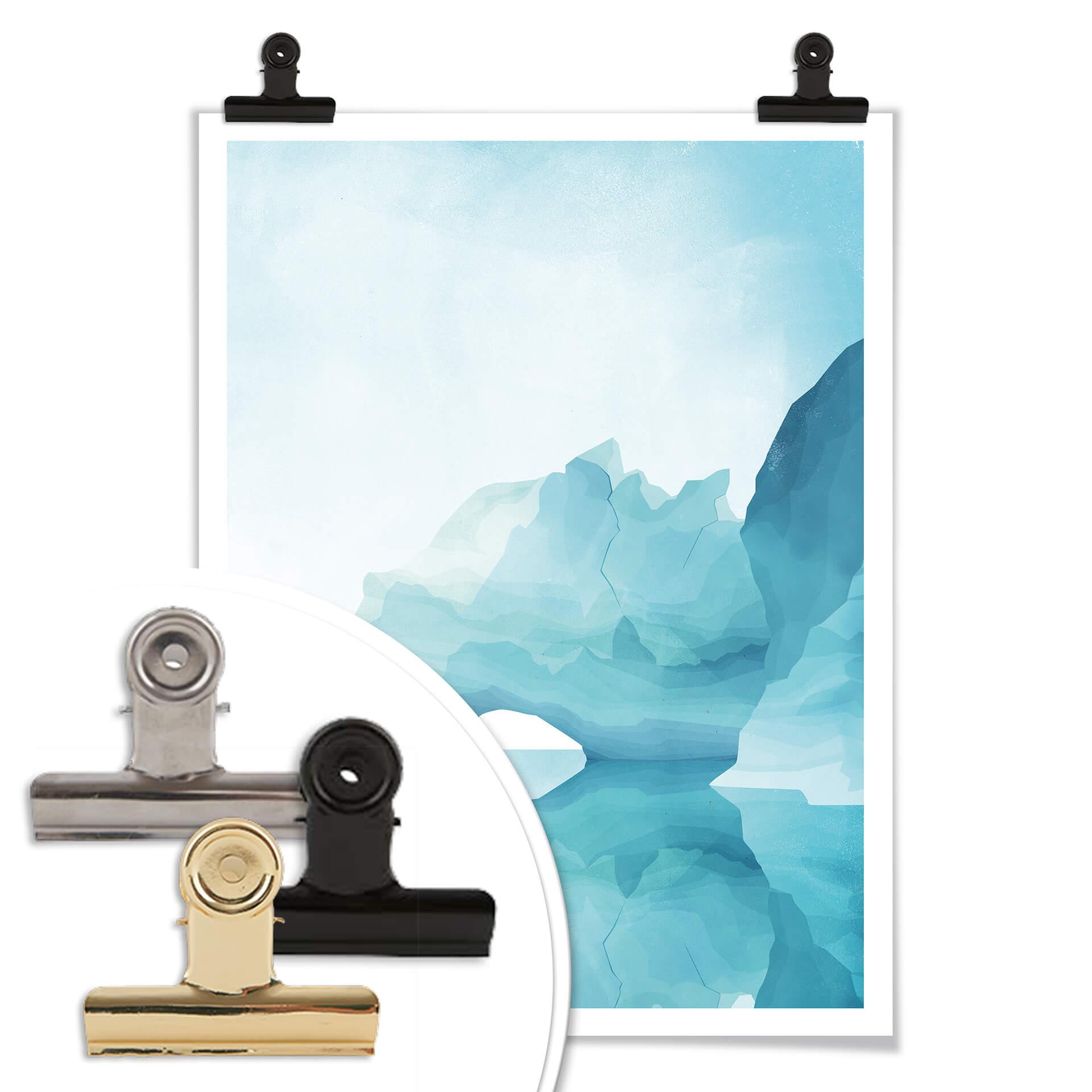 Plakat Goed Blauw - Pingwiny