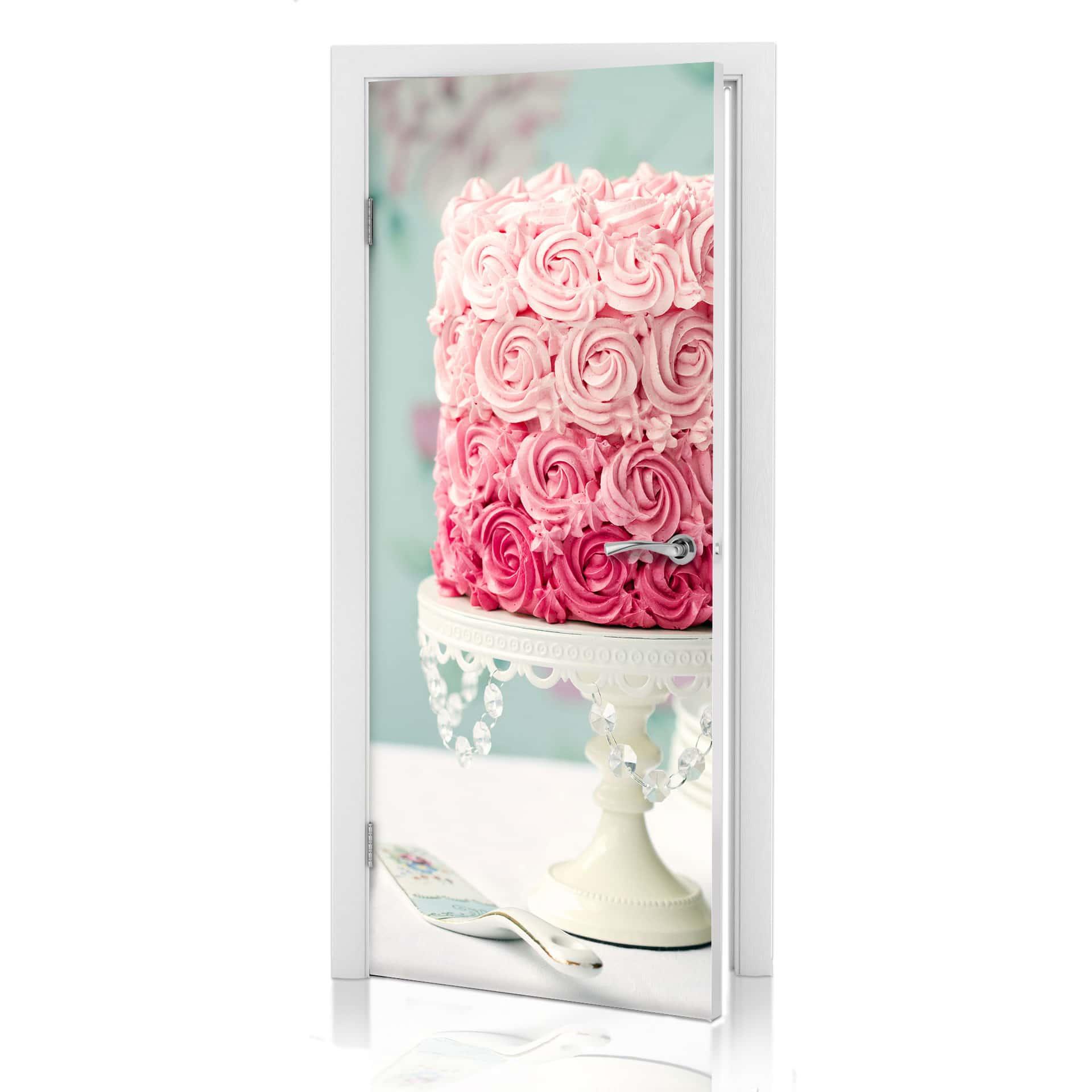 Türdesign Rosentorte 91x200 cm