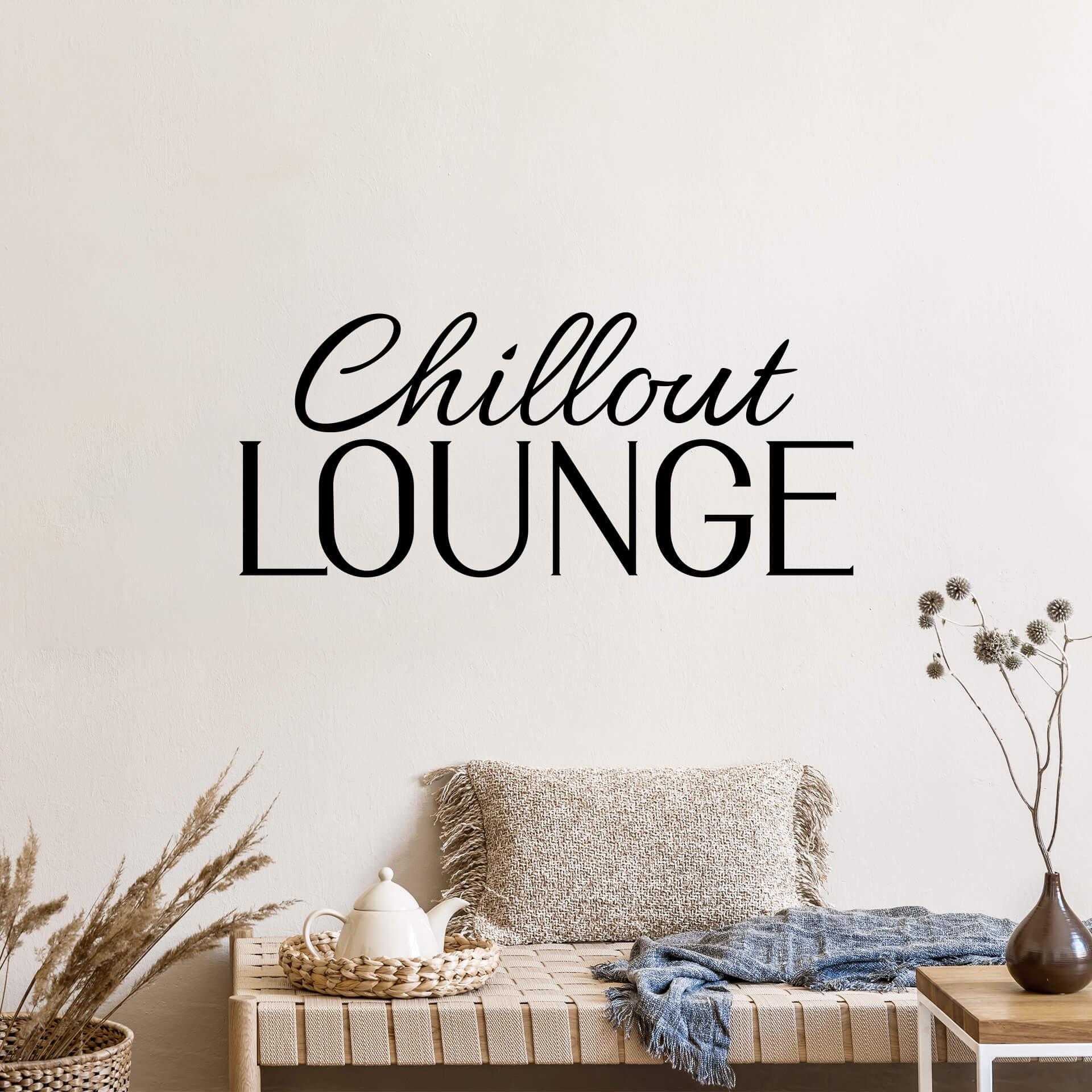 Wallsticker Chillout Lounge
