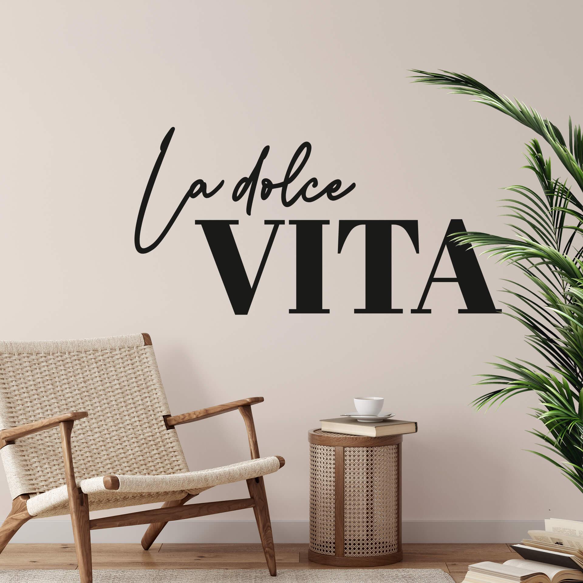 Wandtattoo La dolce vita - modern