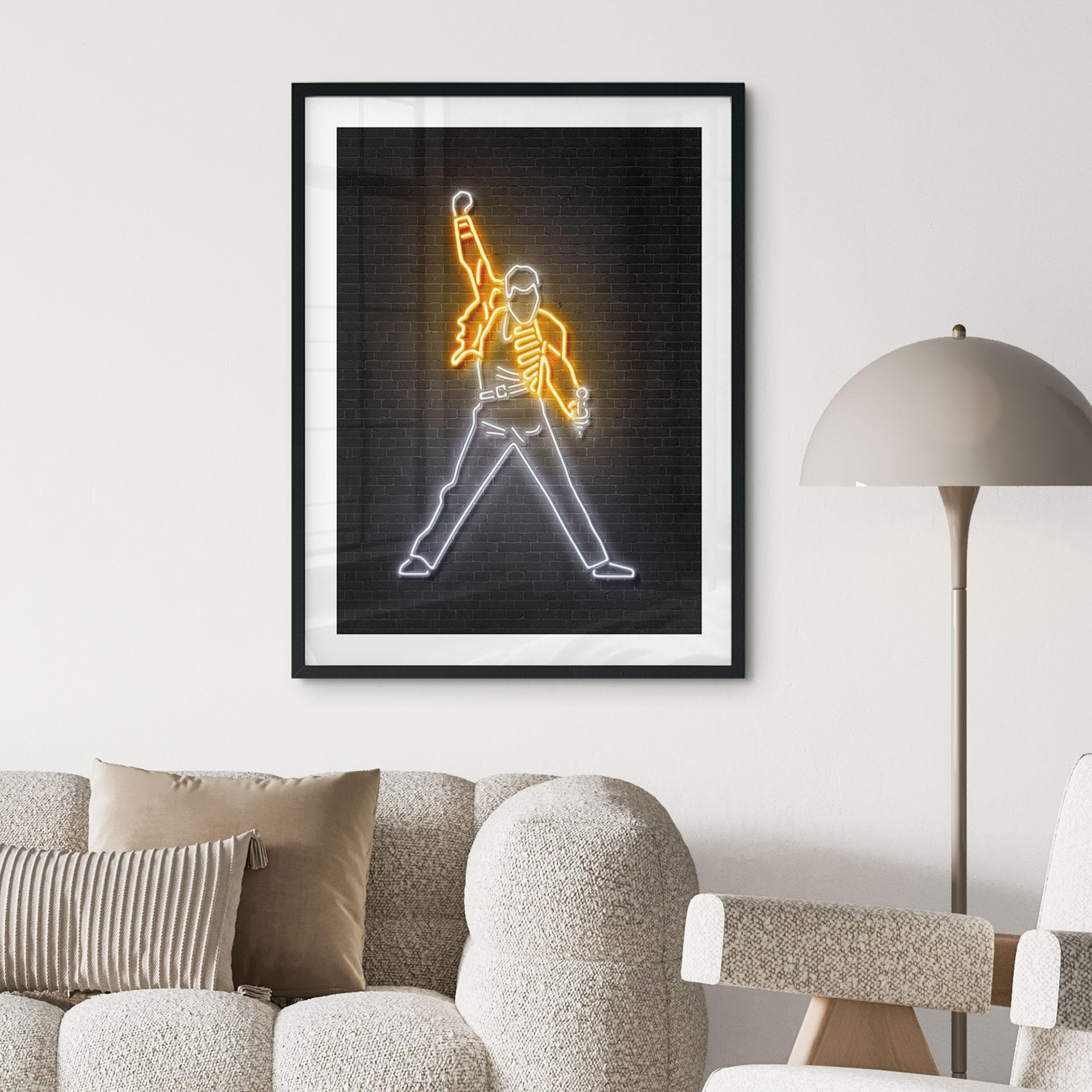 Póster Freddie Mercury - Mielu
