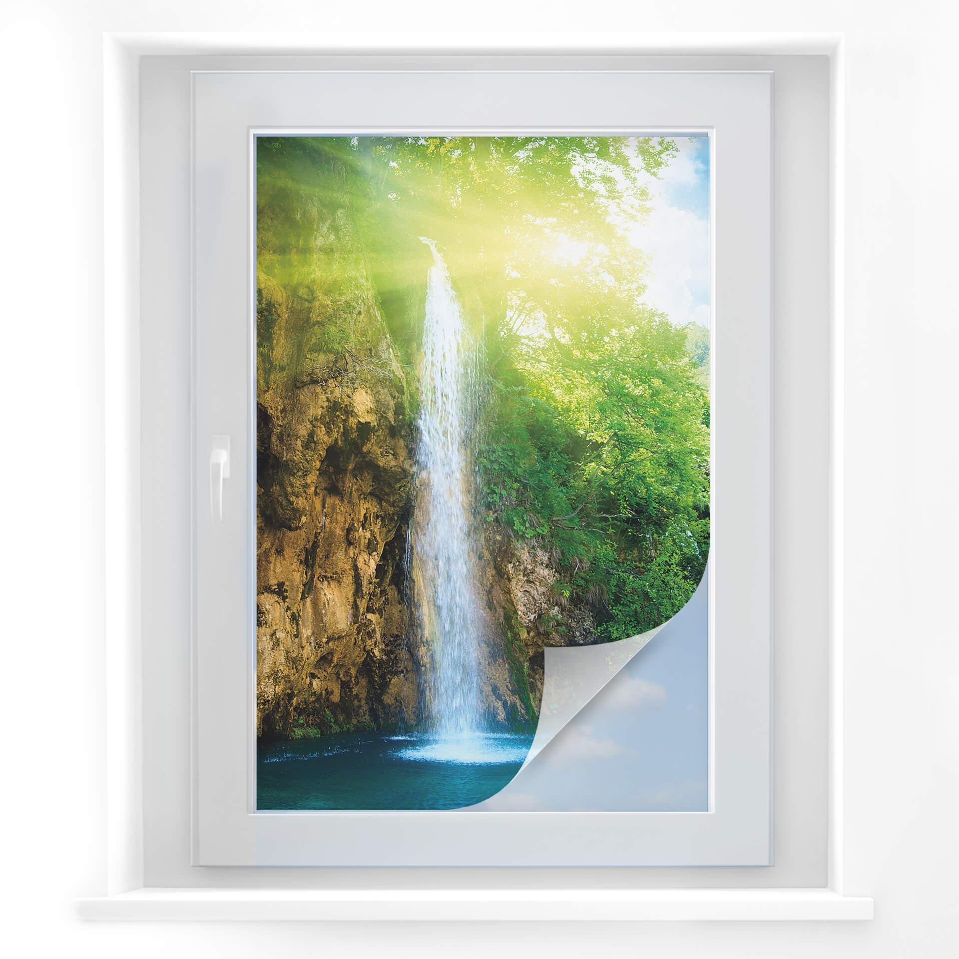 Film occultant - Blue Waterfall