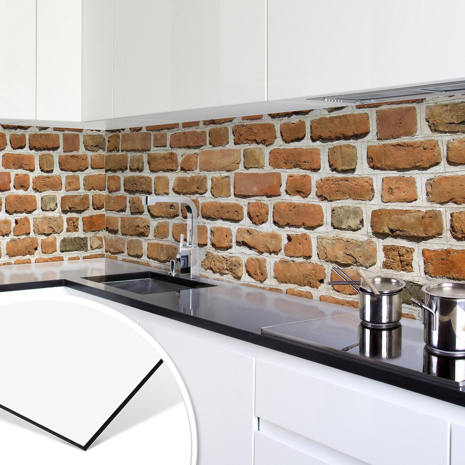 Revêtement pour cuisine - Alu-Dibond - Mur 02